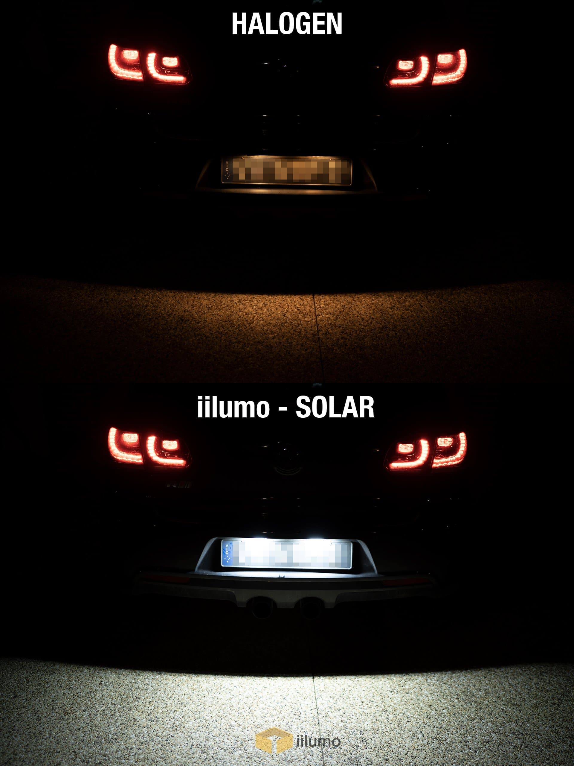 NUMBER PLATE - CADDY / JETTA - iilumo