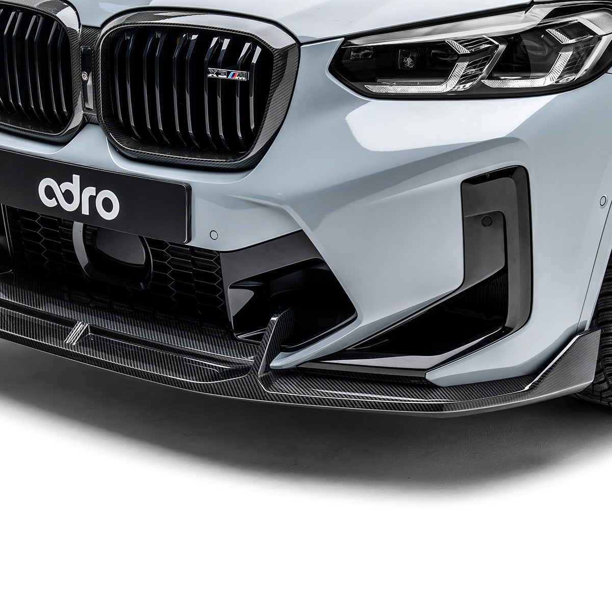 ADRO BMW F97 X3M Carbon Fiber Front Lip