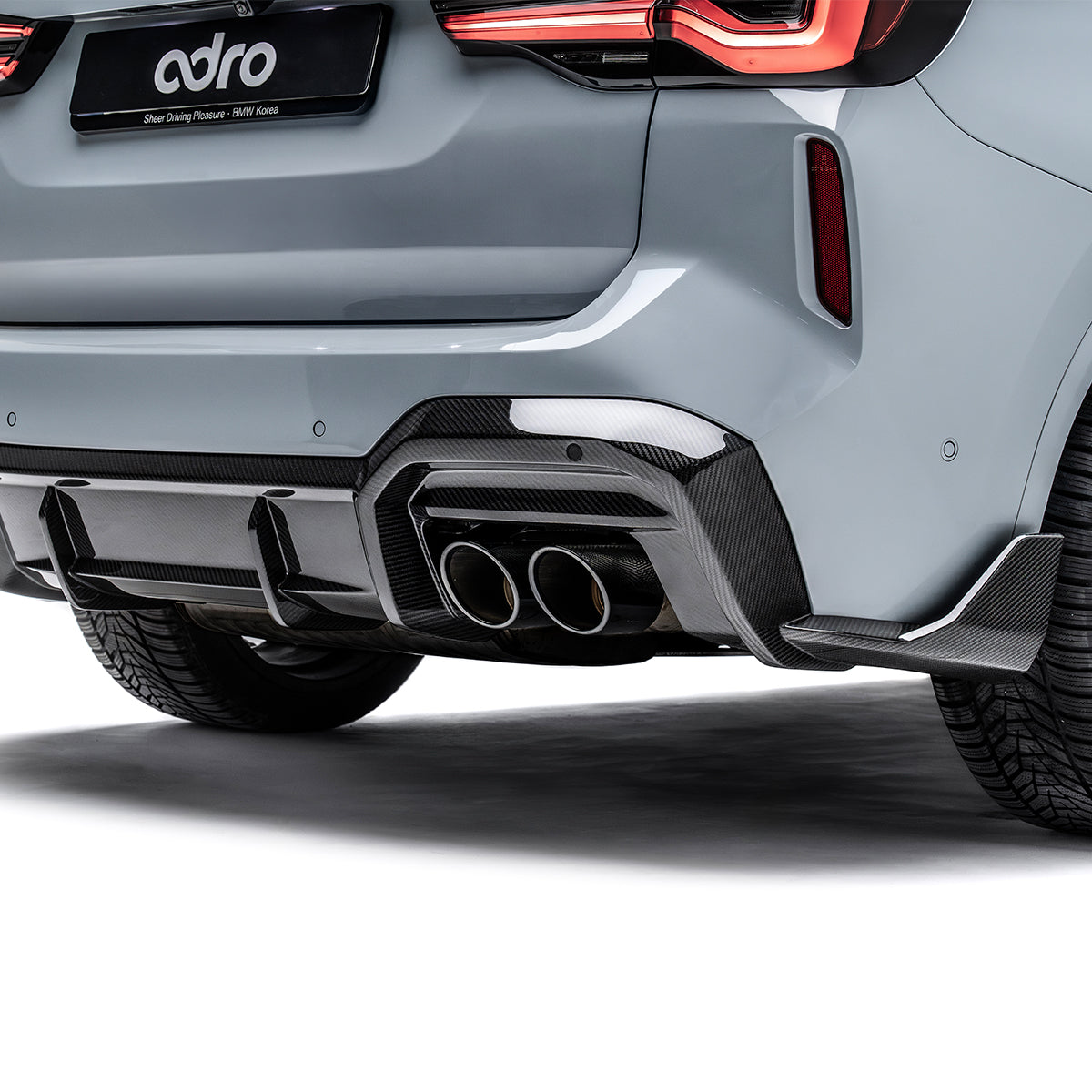 ADRO BMW F97 X3M Carbon Fiber Diffuser