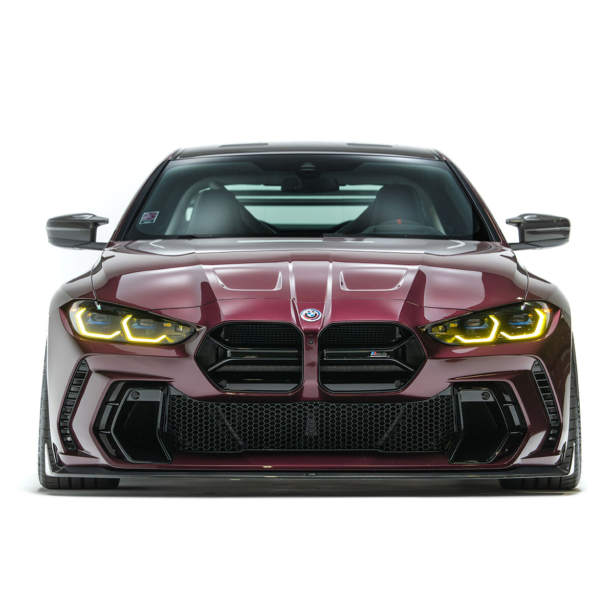 BMW G80 G81 M3 / G82 G83 M4 Dry Carbon Fiber Front Lip for Adro Front Bumper V2 2020+