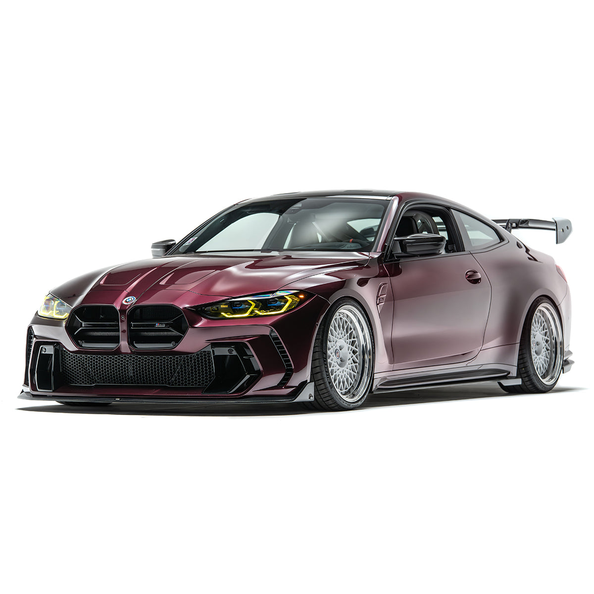 BMW G80 G81 M3 / G82 G83 M4 Dry Carbon Fiber Front Lip for Adro Front Bumper V2 2020+