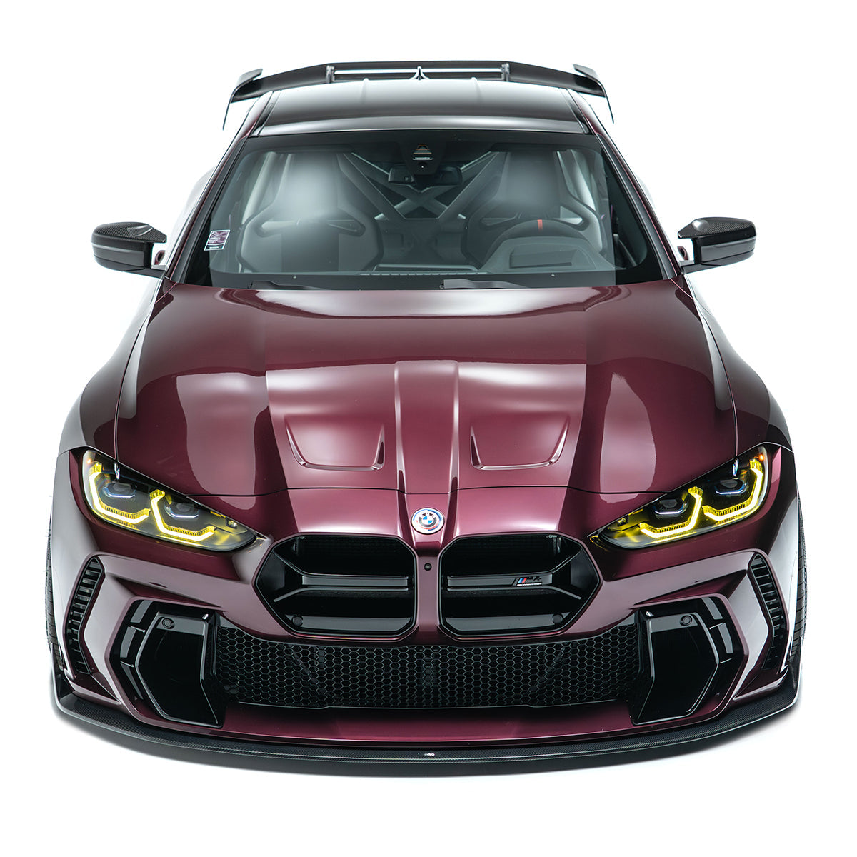 BMW G80 G81 M3 / G82 G83 M4 Dry Carbon Fiber Front Lip for Adro Front Bumper V2 2020+