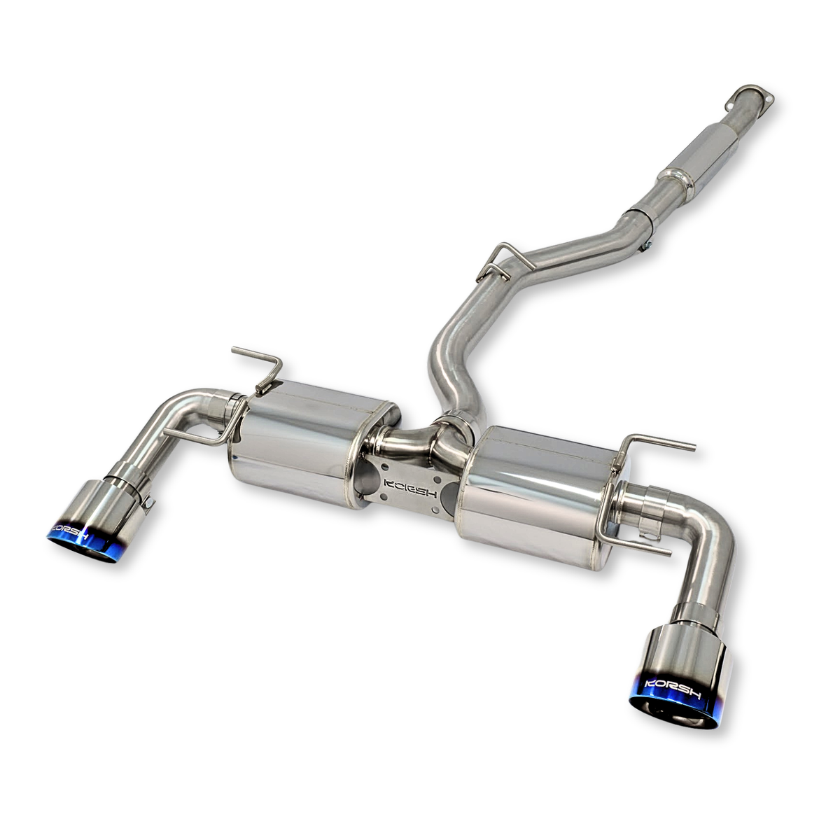Korsh Cat-Back Exhaust with Ti Tip for Subaru BRZ/Toyota 86/GR86