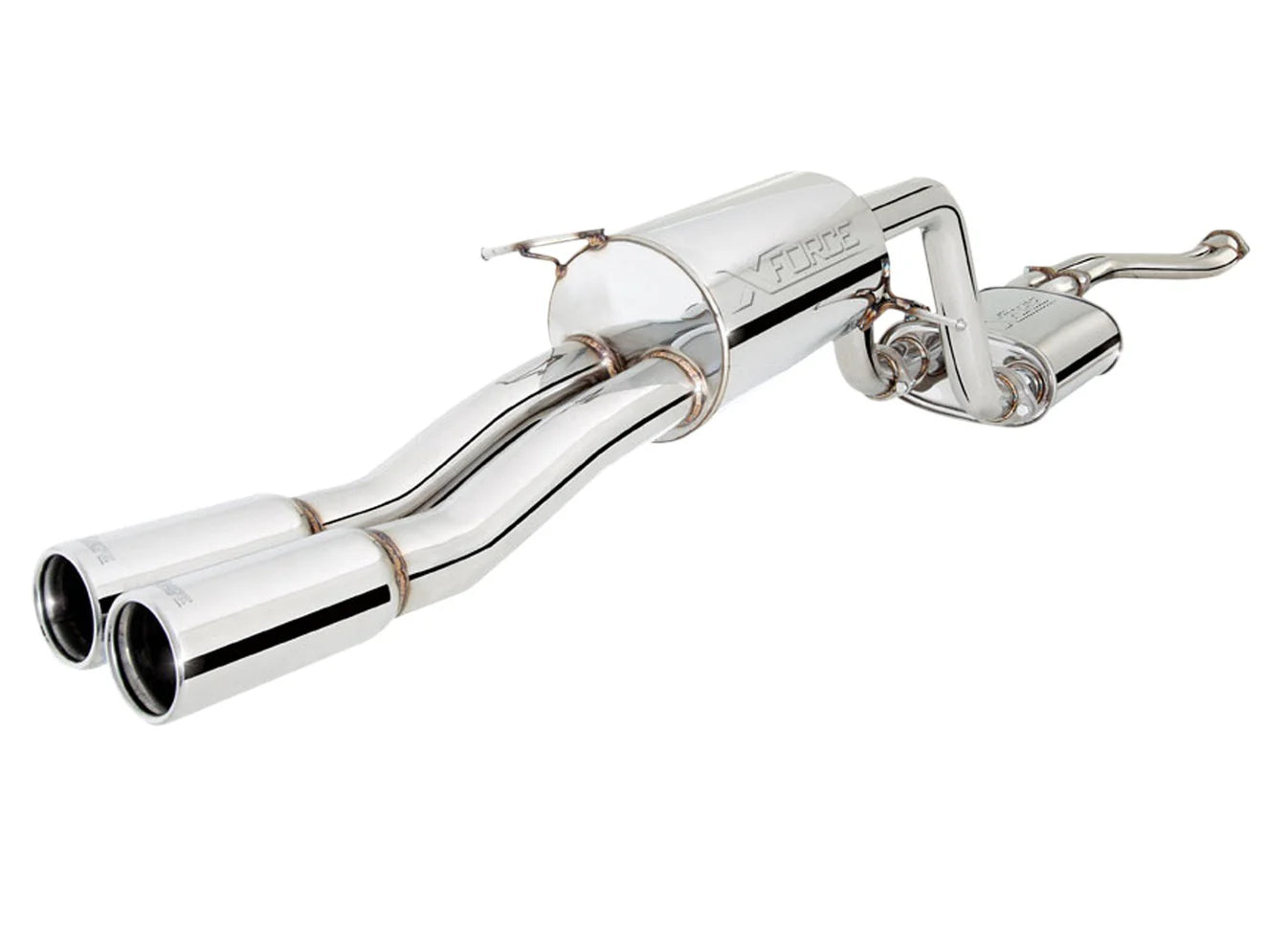XForce Ford BA BF Turbo Ute 3.5Inch Cat Back Exhaust System - iilumolab