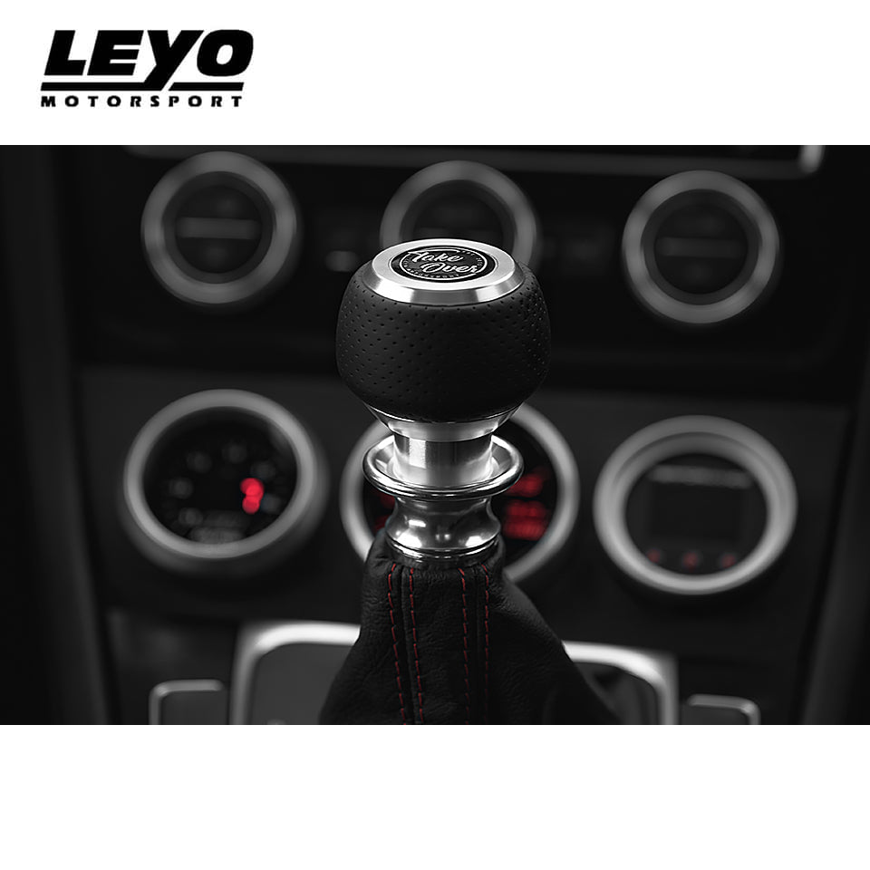 Nappa DSG Shift Knob Silver - Volkswagen Audi Skoda
