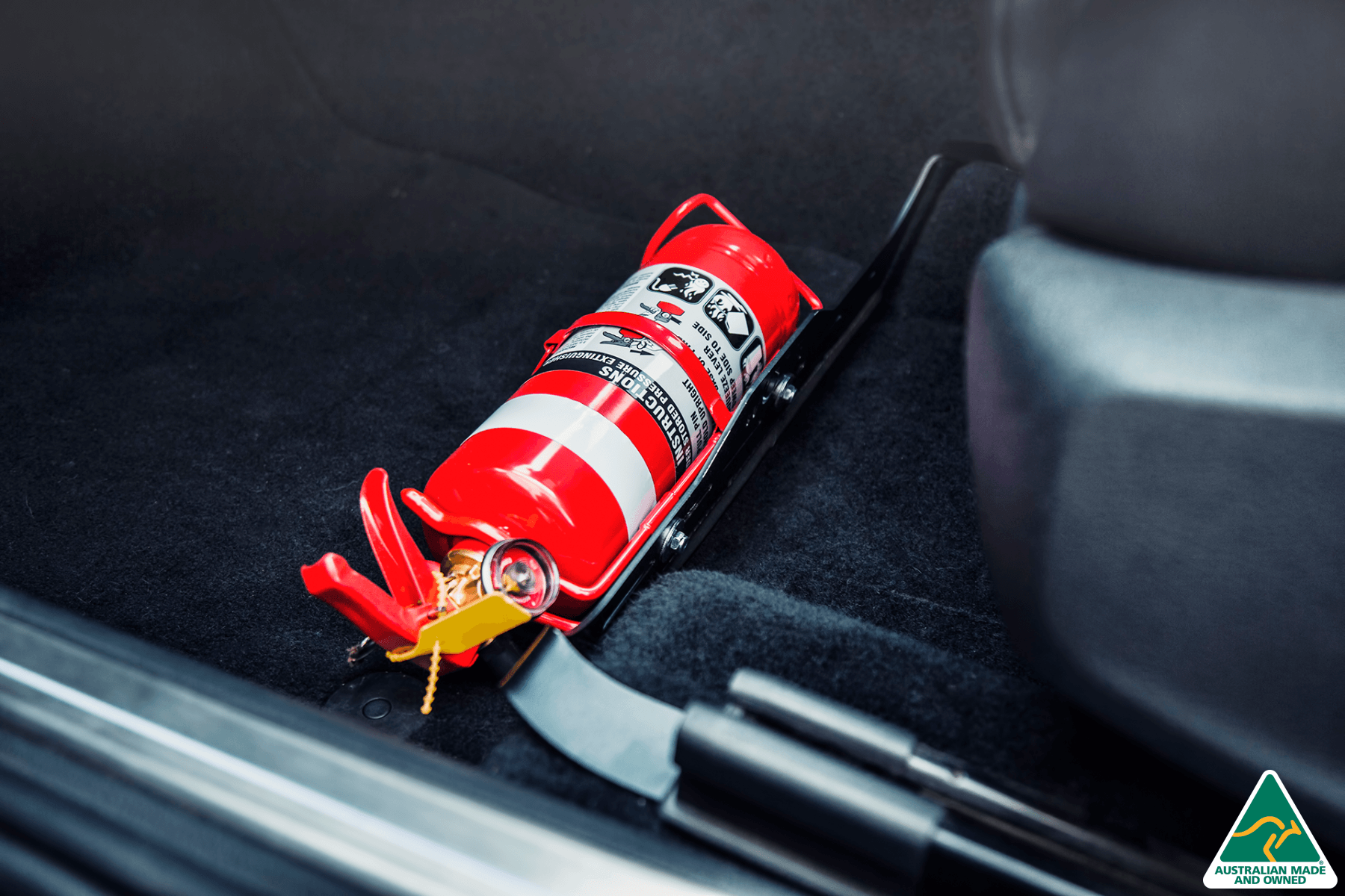 Flow Designs VW B8 Passat Sedan/Wagon Fire Extinguisher Bracket - iilumolab
