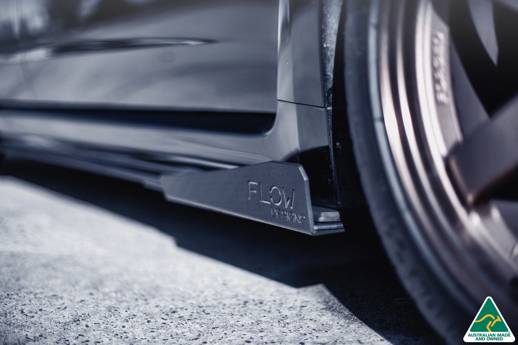 Flow Designs Impreza WRX / STI G3 Sedan FL Side Skirt Splitters (Pair) - iilumolab