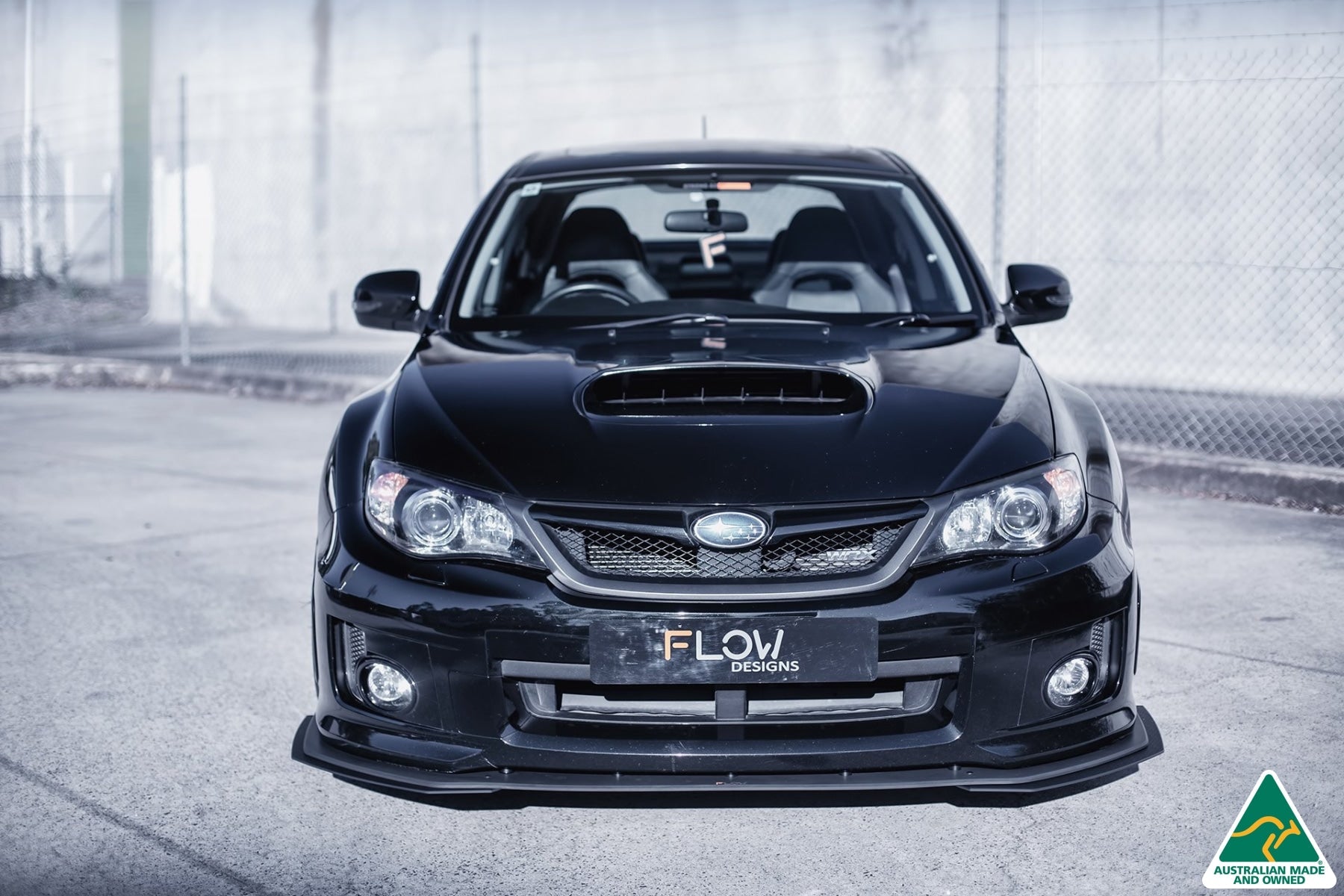 Flow Designs Impreza WRX / STI G3 Sedan FL Front Lip Splitter - iilumolab