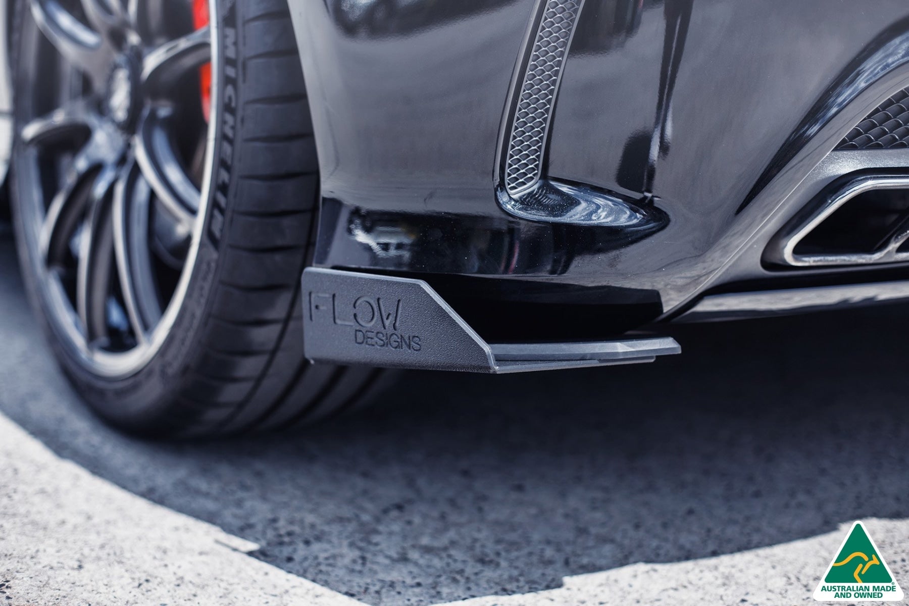 Flow Designs A45 AMG W176 (PFL) Rear Spats (Pair) - iilumolab