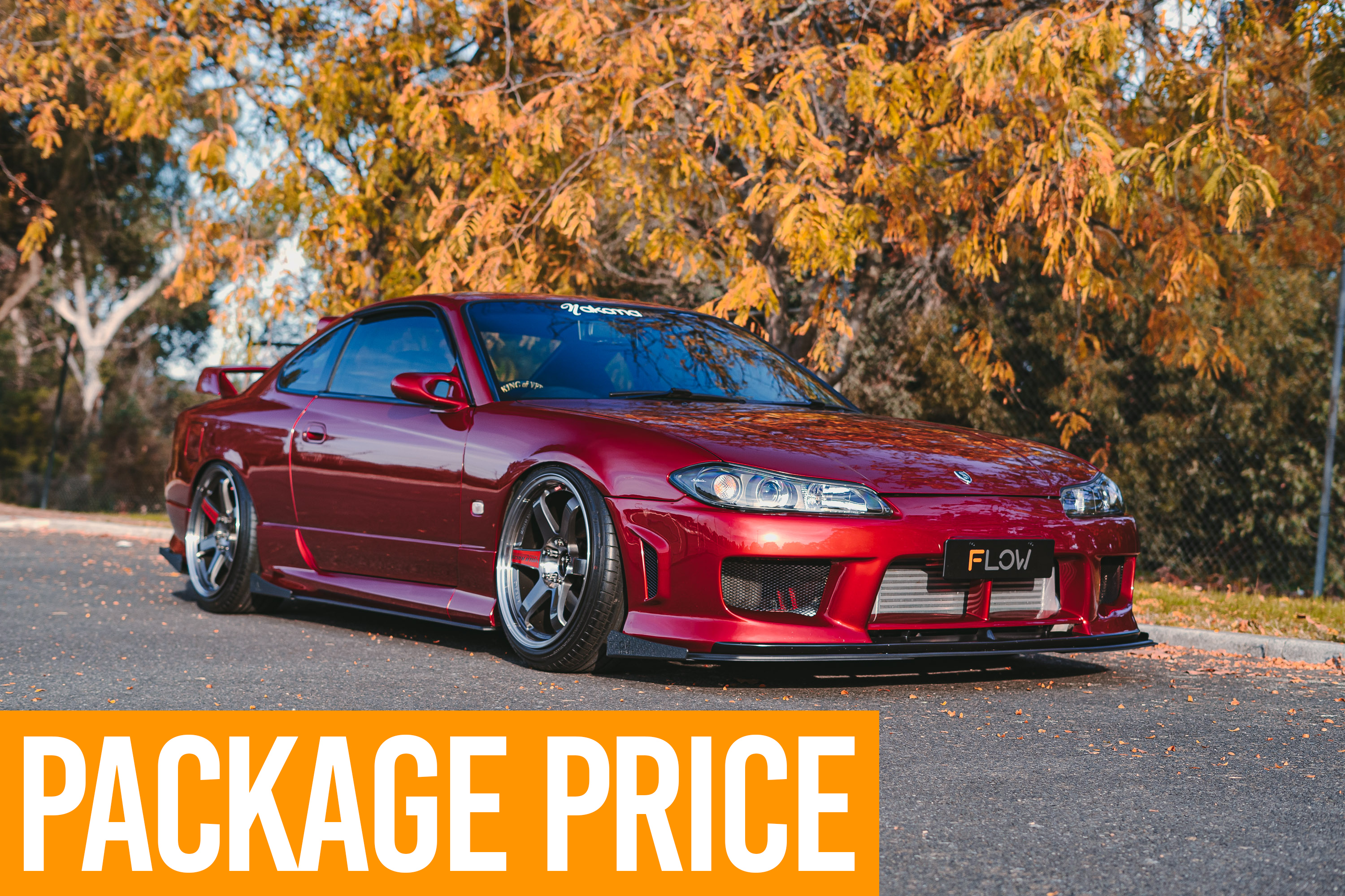 Flow Designs S15 / 200SX Full Lip Splitter Set (Aero or Standard) - iilumolab