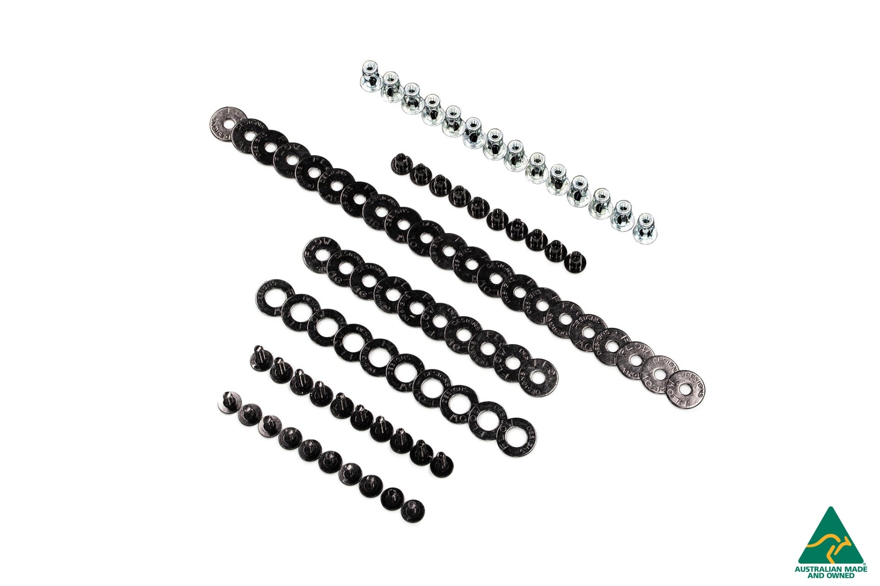 Flow Designs DISCONTINUED SANDED MATTE FINISH - F20 LCI M135 / M140 Side Skirt Splitters V3 (Pair) - iilumolab