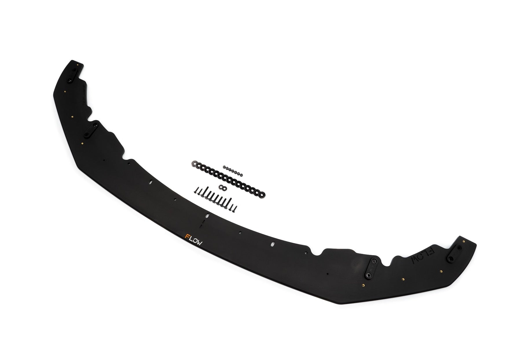 Flow Designs EX-DISPLAY - F20 Pre LCI M135 Front Lip Splitter V3 - GLOSS BLACK - iilumolab
