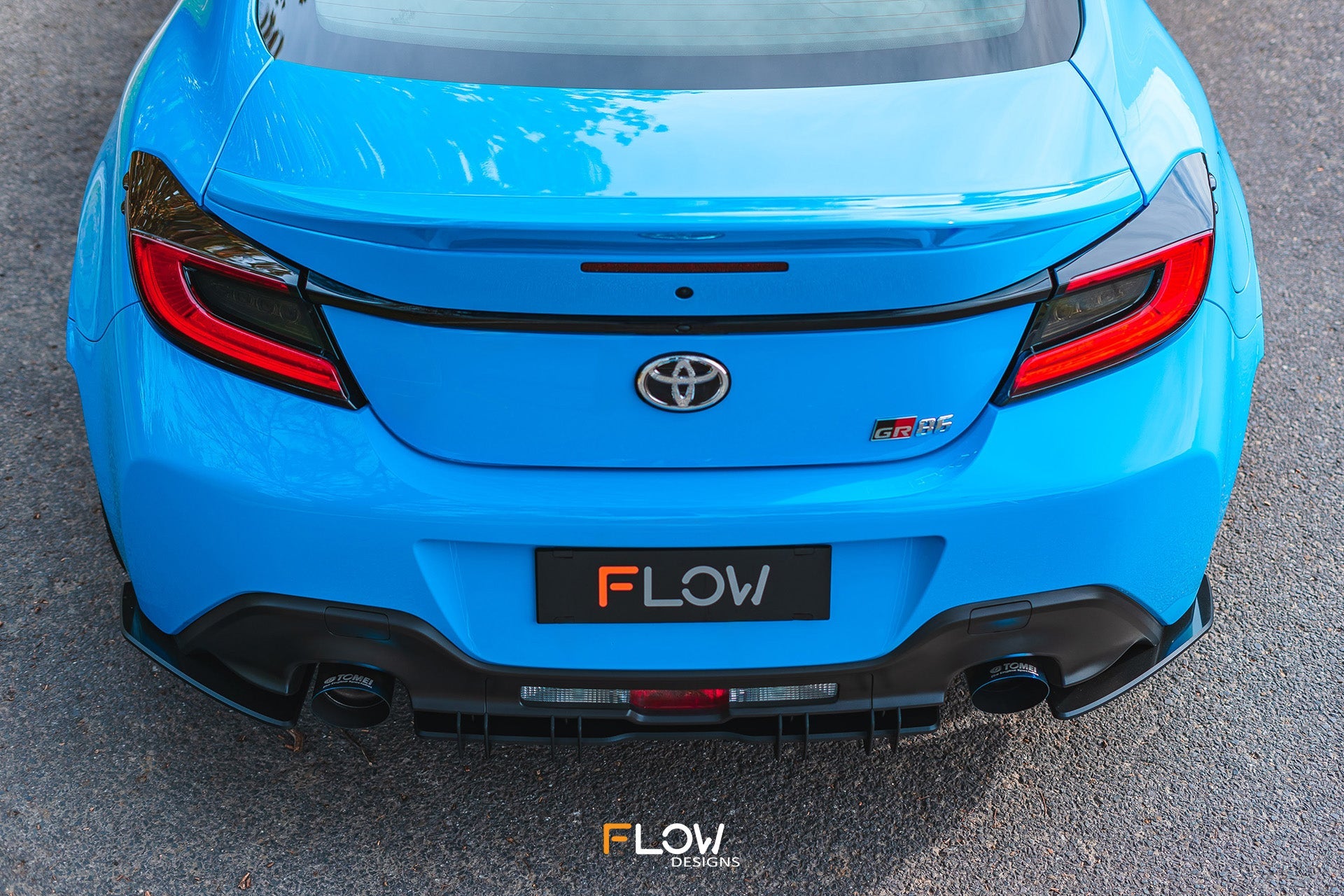 ZN8 GR86 Flow-Lock Rear Diffuser (GLOSS) - iilumolab
