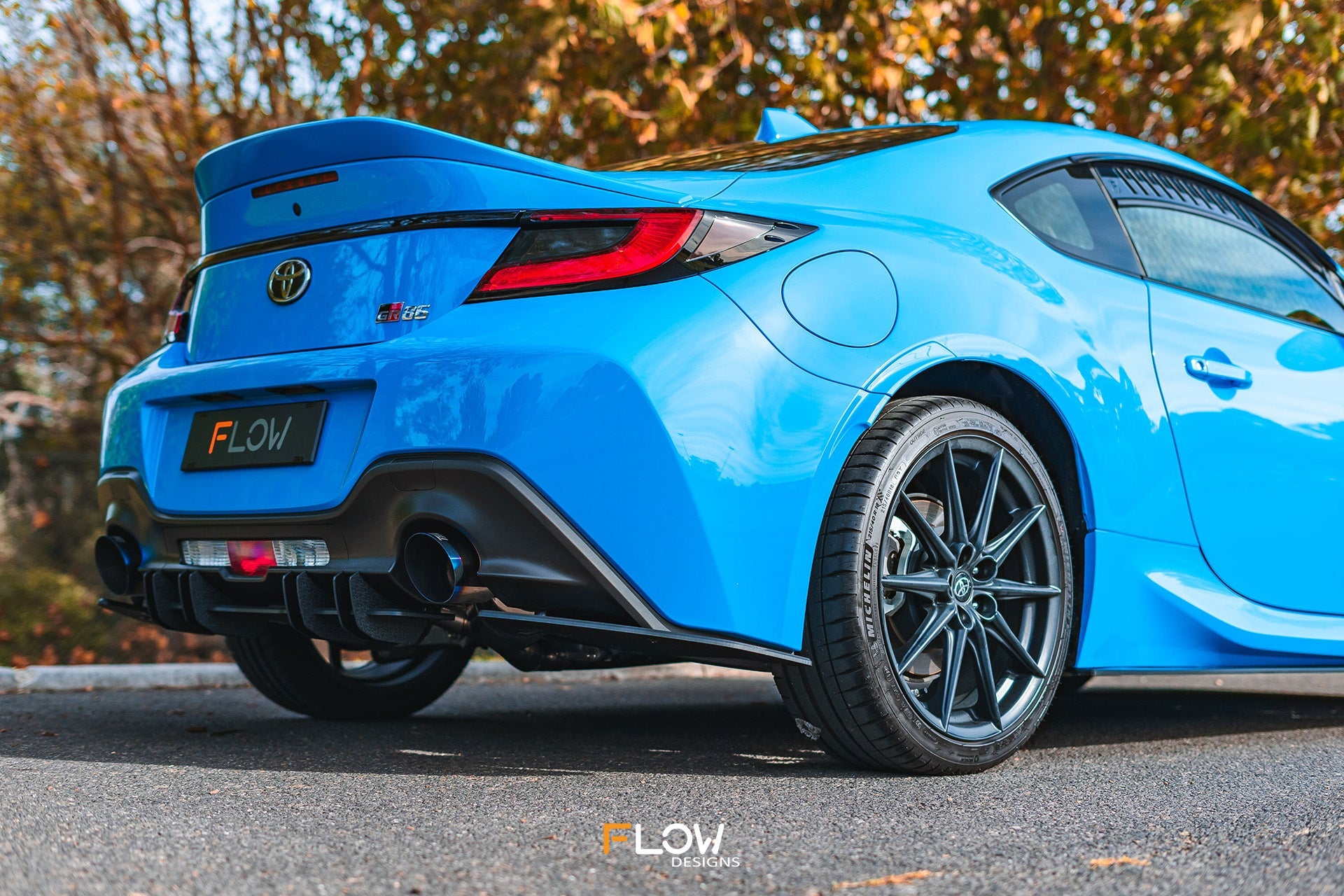 ZN8 GR86 Flow-Lock Rear Diffuser (GLOSS) - iilumolab