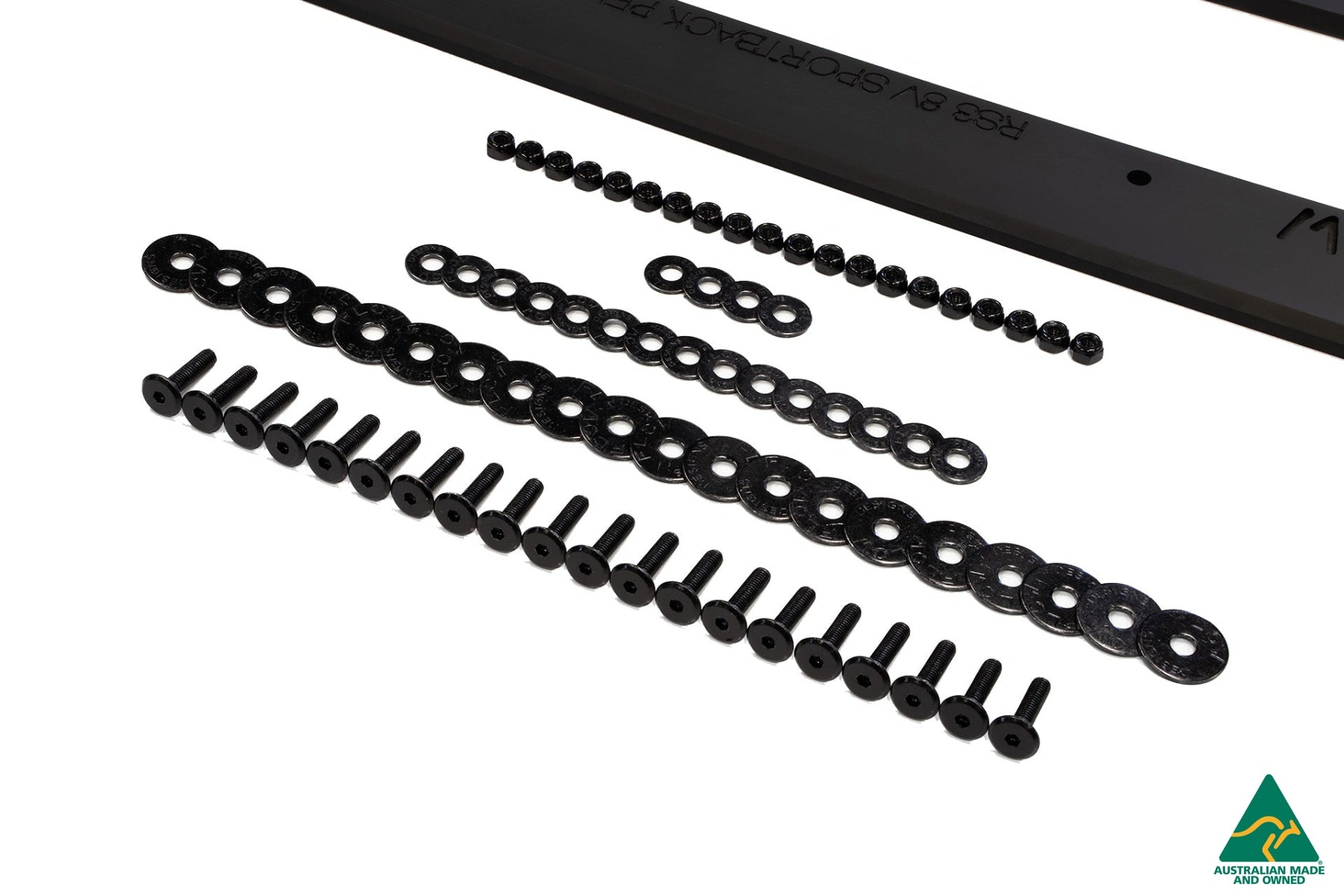 Flow Designs RS3 8V Sportback (Pre-Facelift) Side Skirt Splitters V3 (Pair) - iilumolab
