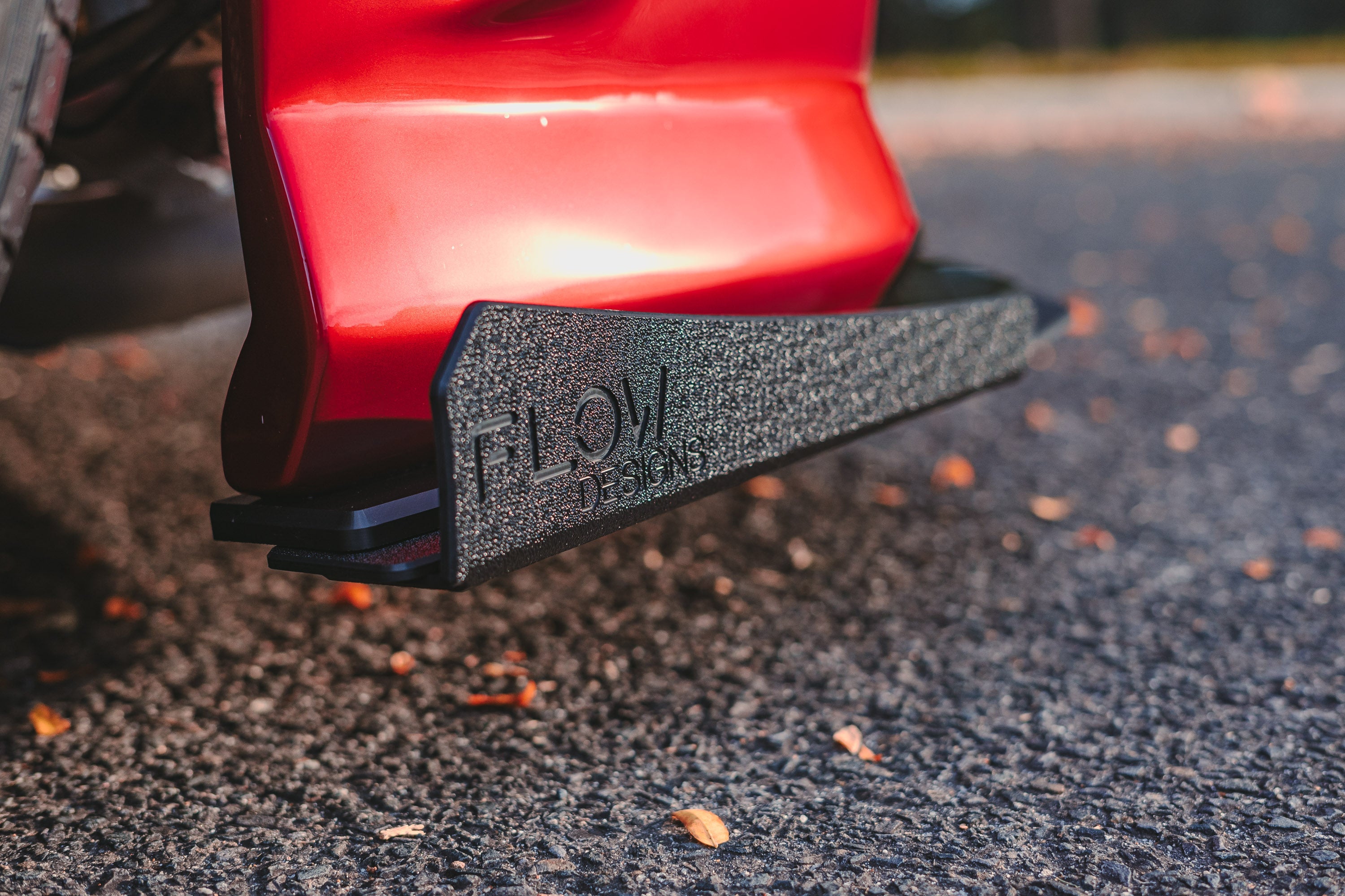 Flow Designs S15 / 200SX Front Lip Splitter (For Standard Front Bar) - iilumolab