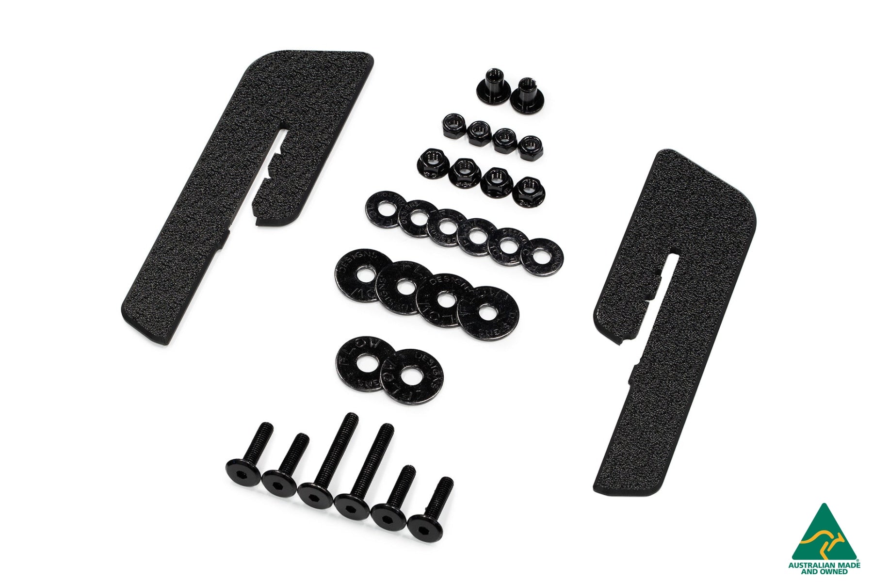 Flow Designs MK7 Golf GTI Rear Spats (Pair) & Flow-Lock Fins - iilumolab