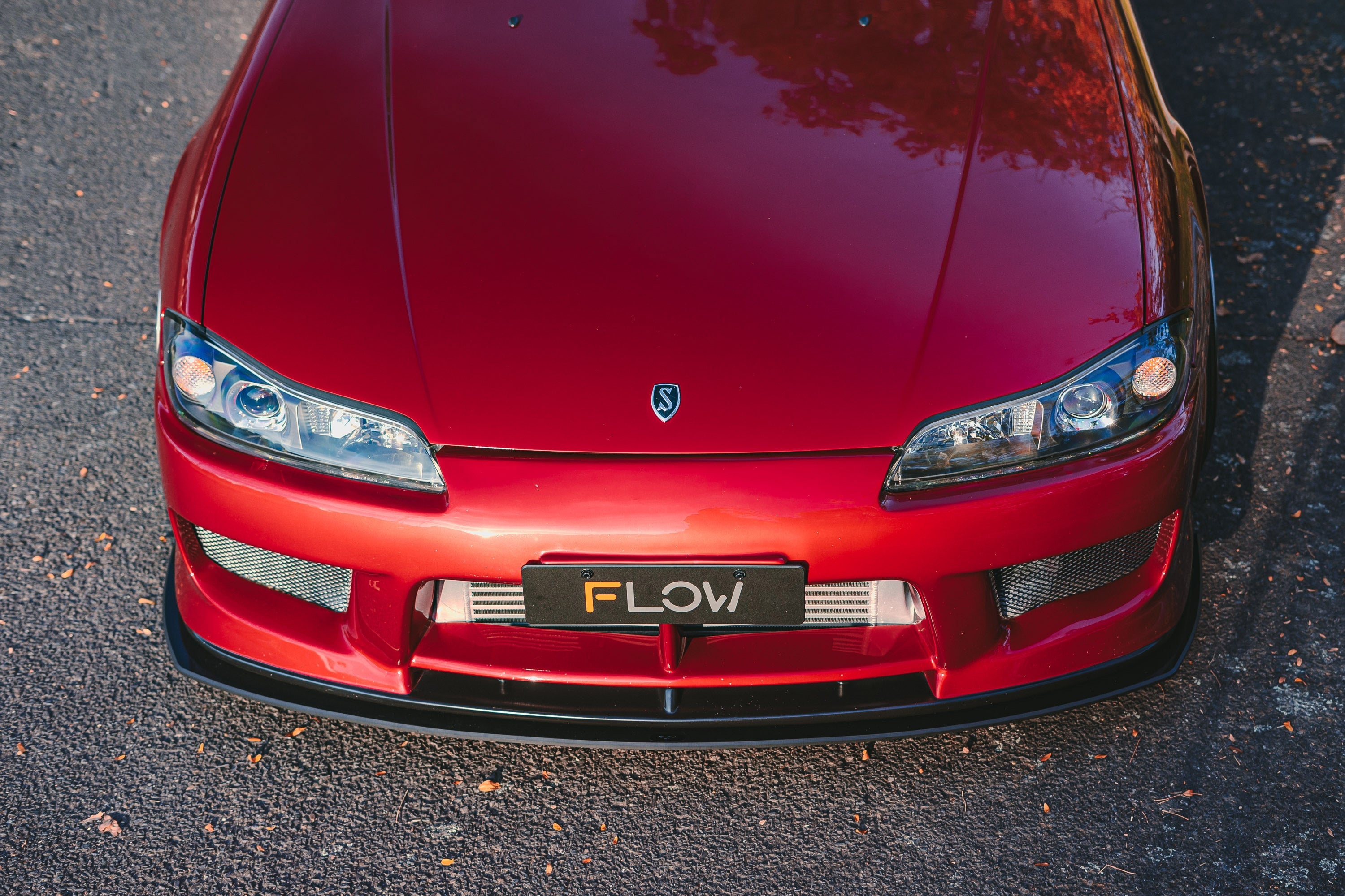 Flow Designs S15 / 200SX Aero Front Lip Splitter V3 (For Aero Front Bar) - iilumolab