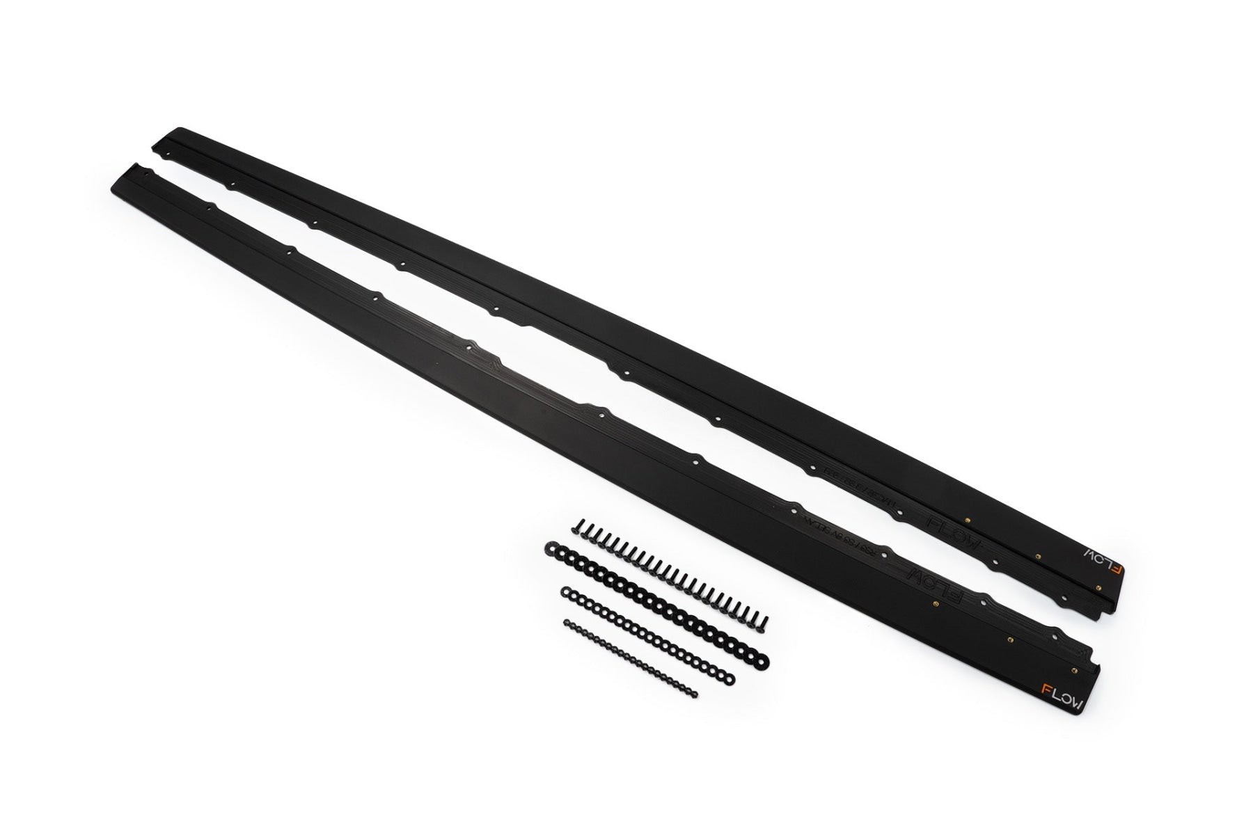 Flow Designs S3 8V Sedan Pre-Facelift Side Skirt Splitters V3 (Pair) - iilumolab