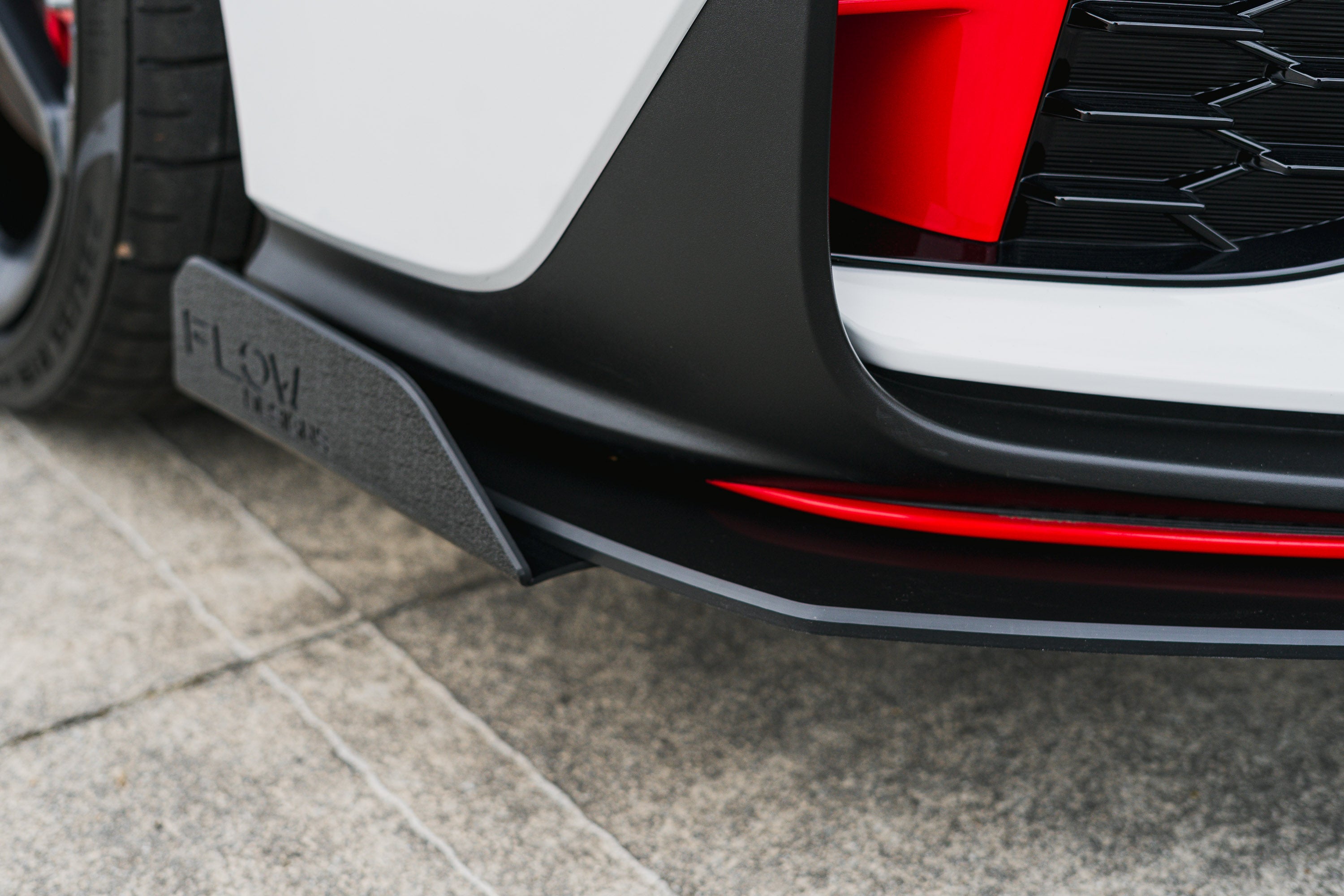 Flow Designs i30N Hatch PDE V6 FL2 2025+ Front Lip Splitter Winglets (Pair) - iilumolab