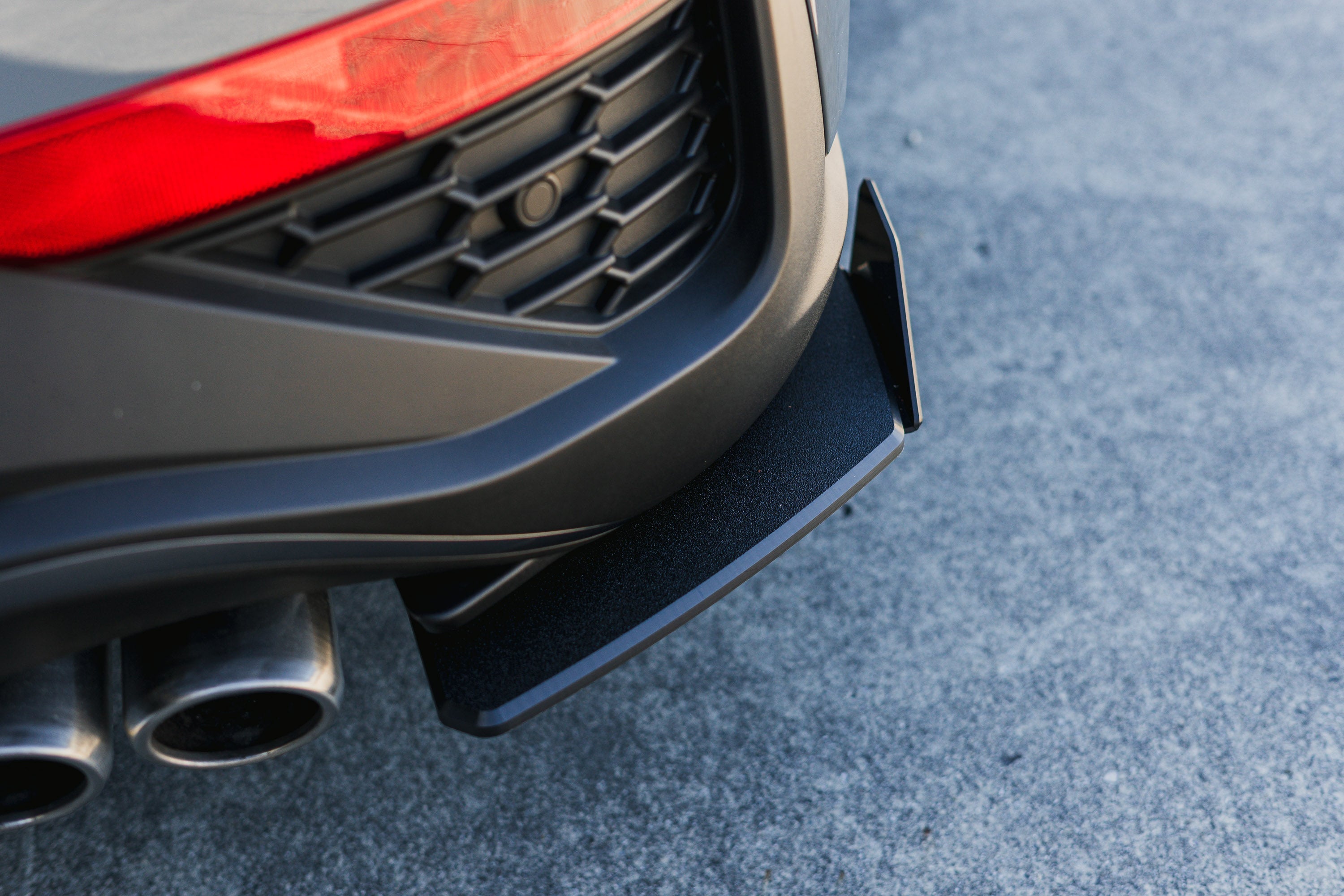 Flow Designs DISCONTINUED SANDED MATTE FINISH - i30N PD FL / i30N PDe V6 FL / N-Line Hatch PDe.V6 FLÂ 2024+ Rear Spats (Pair) - iilumolab
