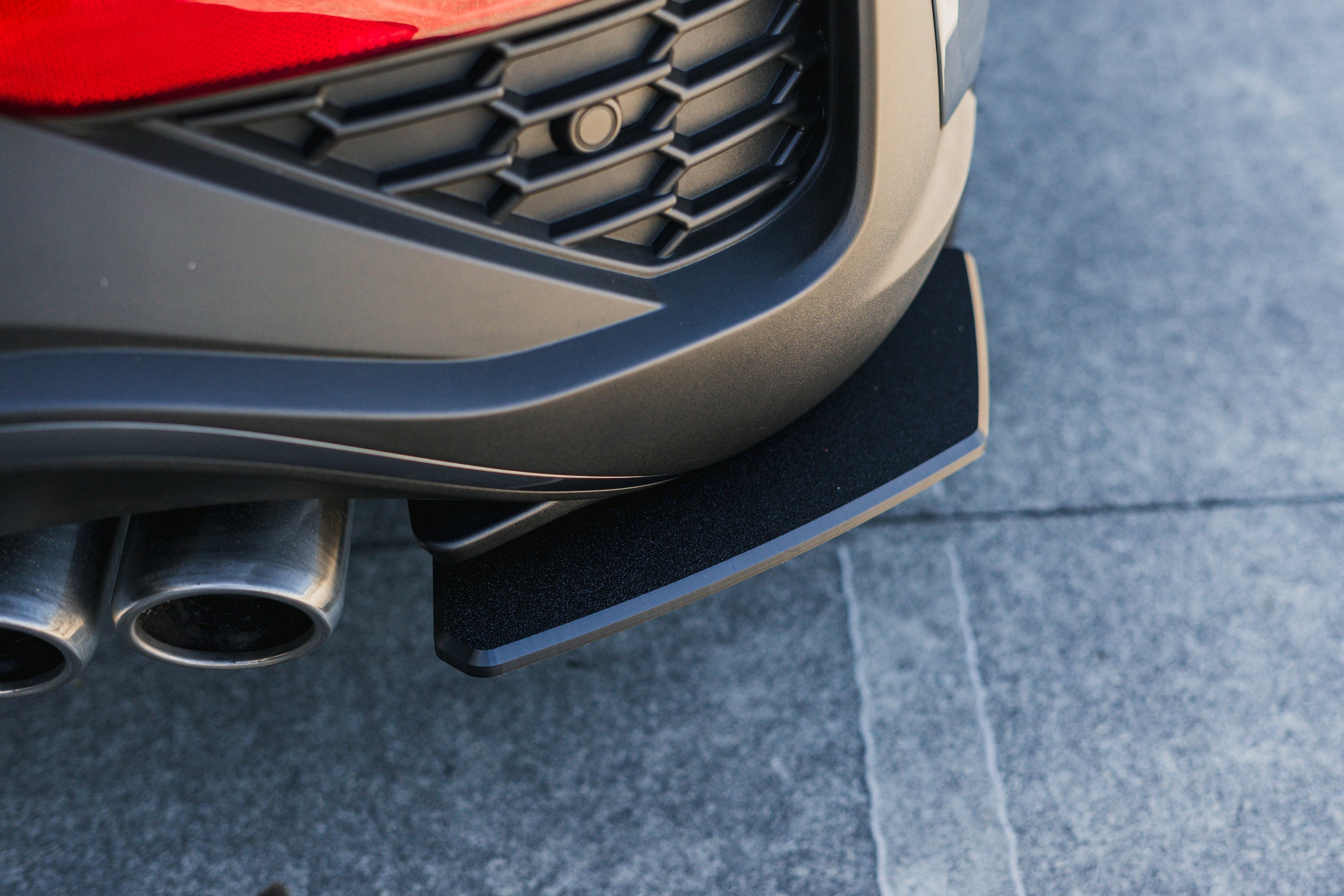 Flow Designs DEMO STOCK - i30N-Line Hatch PDe.V6 FL 2024+ Rear Spats (Pair) - GLOSS BLACK - iilumolab