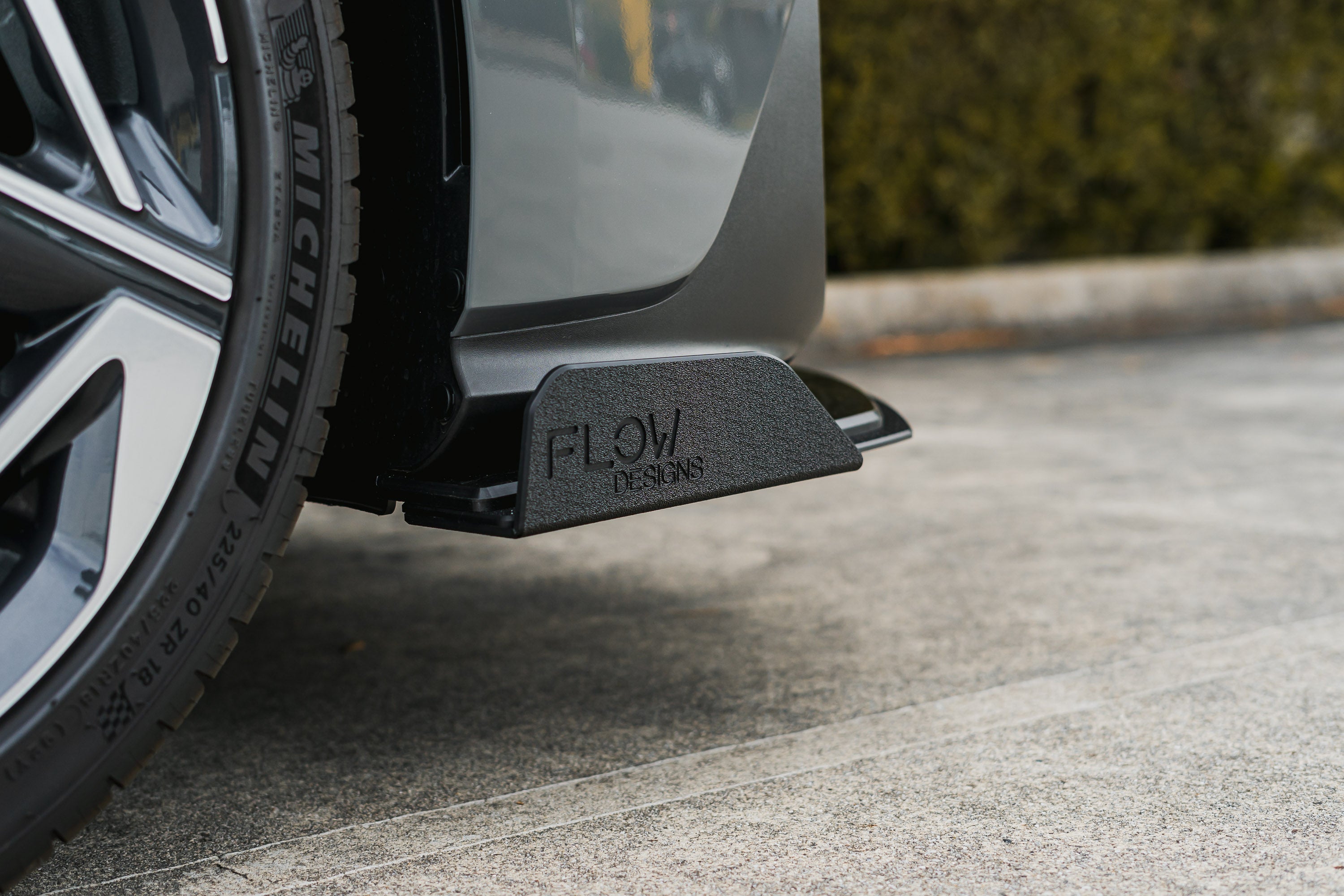 Flow Designs i30N-Line Hatch PDe.V6 FLÂ 2024+ Front Lip Splitter Winglets (Pair) - iilumolab