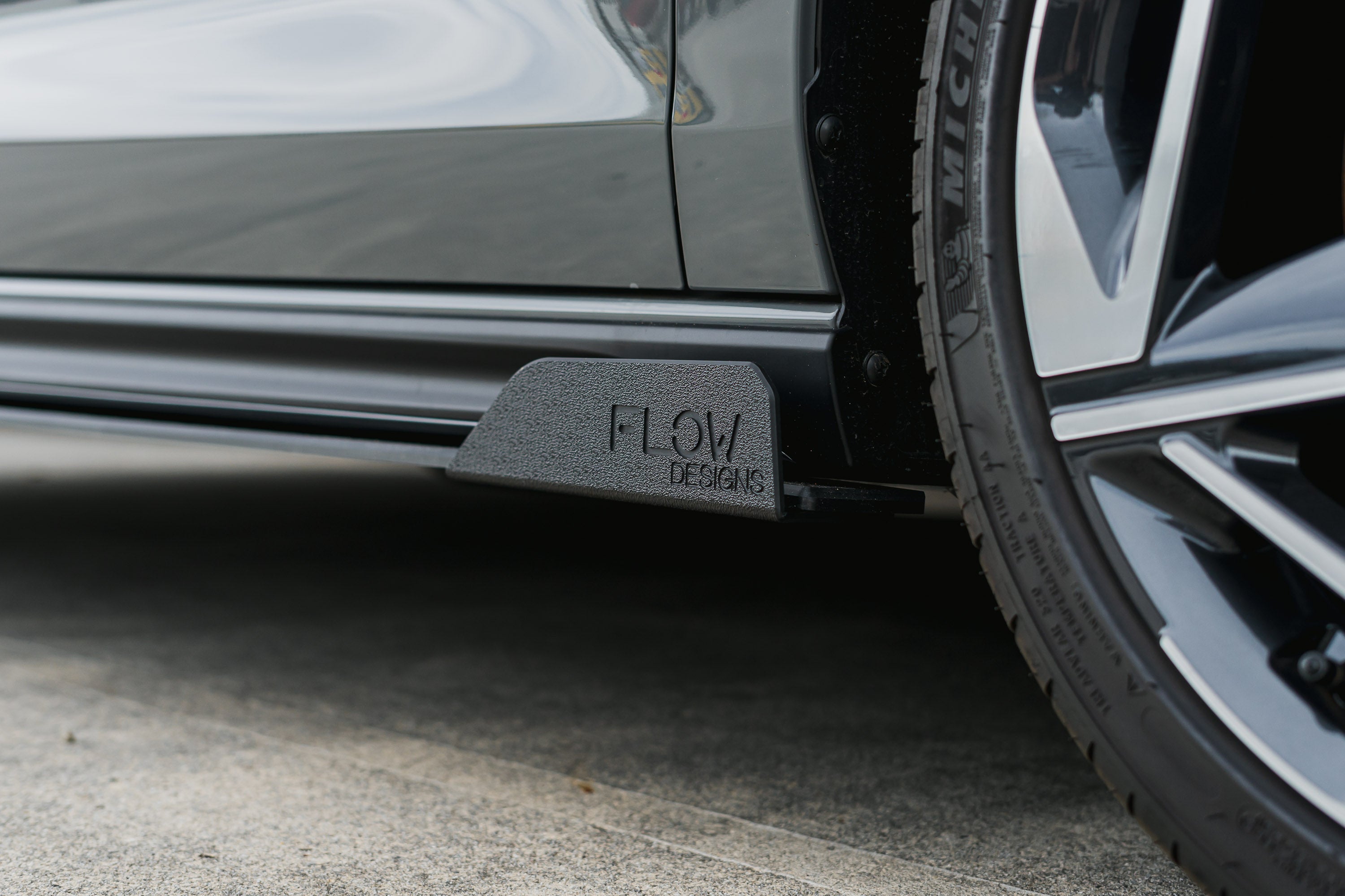 Flow Designs i30N-Line Hatch PDe.V6 FLÂ 2024+ Side Skirt Splitter Winglets (Pair) - iilumolab