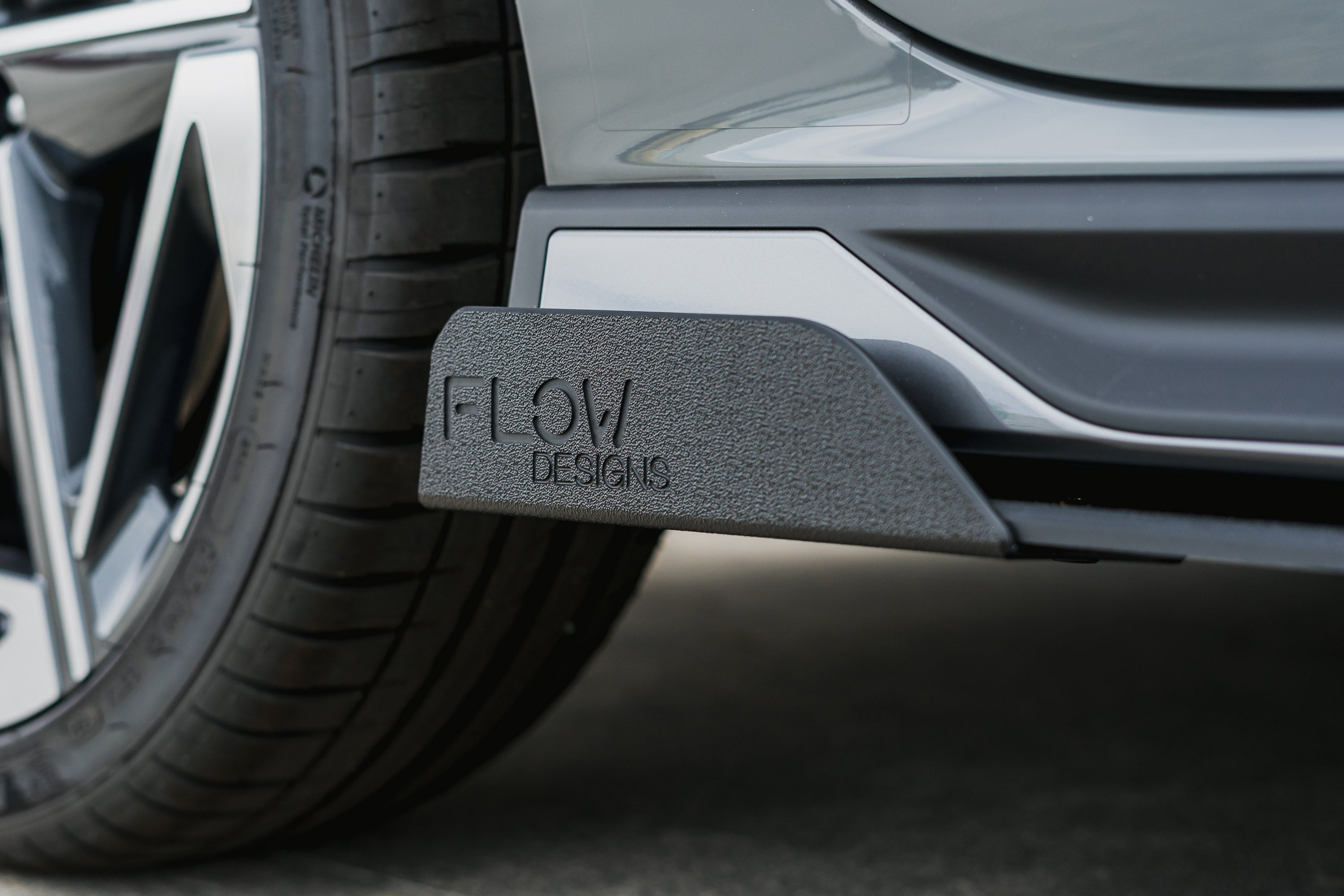 Flow Designs i30N-Line Hatch PDe.V6 FLÂ 2024+ Side Skirt Splitter Winglets (Pair) - iilumolab