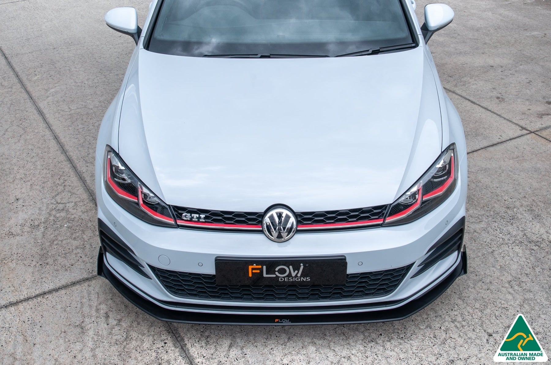 Flow Designs MK7.5 Golf GTI Front Lip Splitter - iilumolab