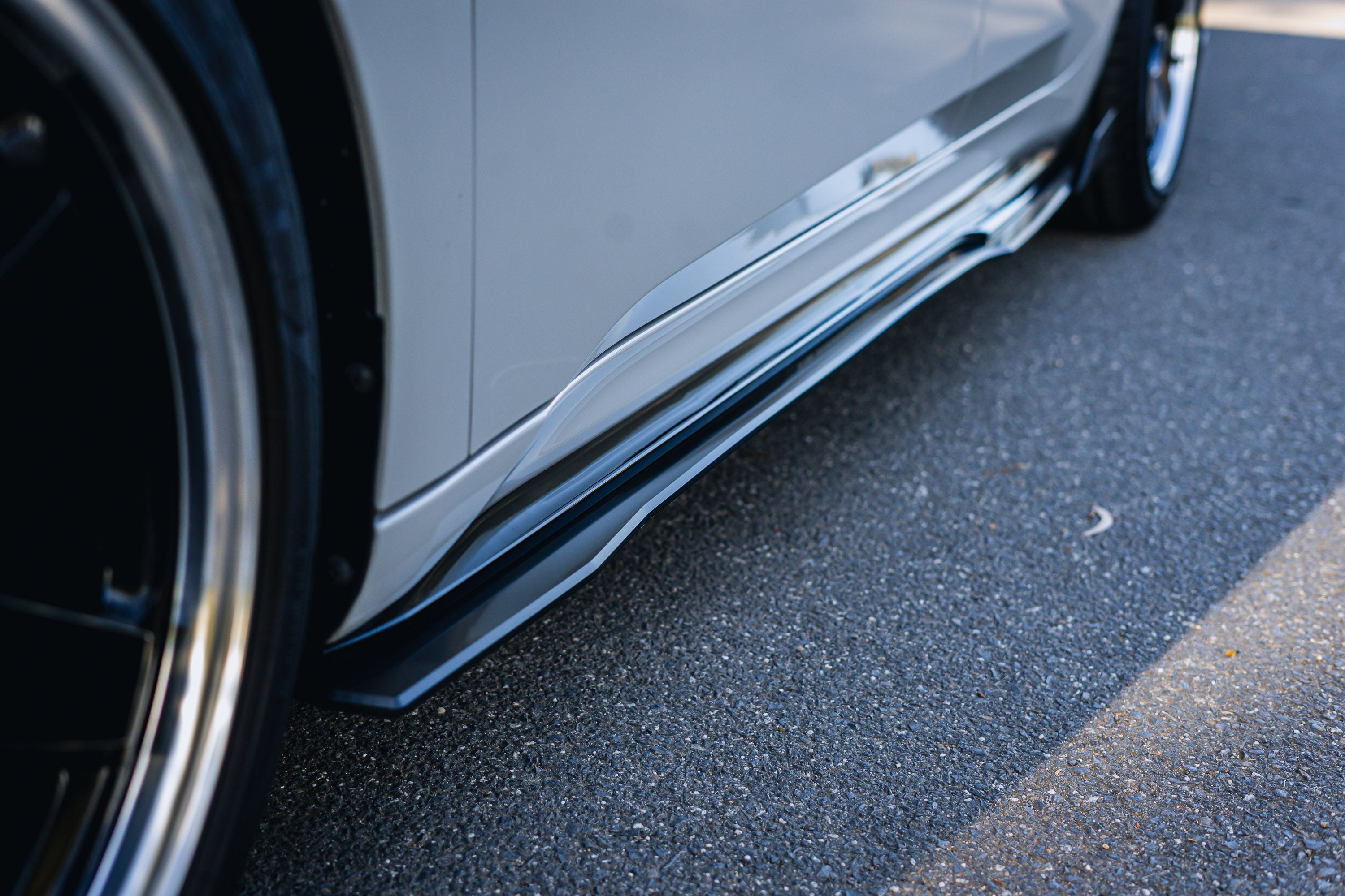Flow Designs Hyundai CN7 V2 i30 N-Line Sedan FL 2025 Side Skirt Splitter Winglets (Pair) - iilumolab