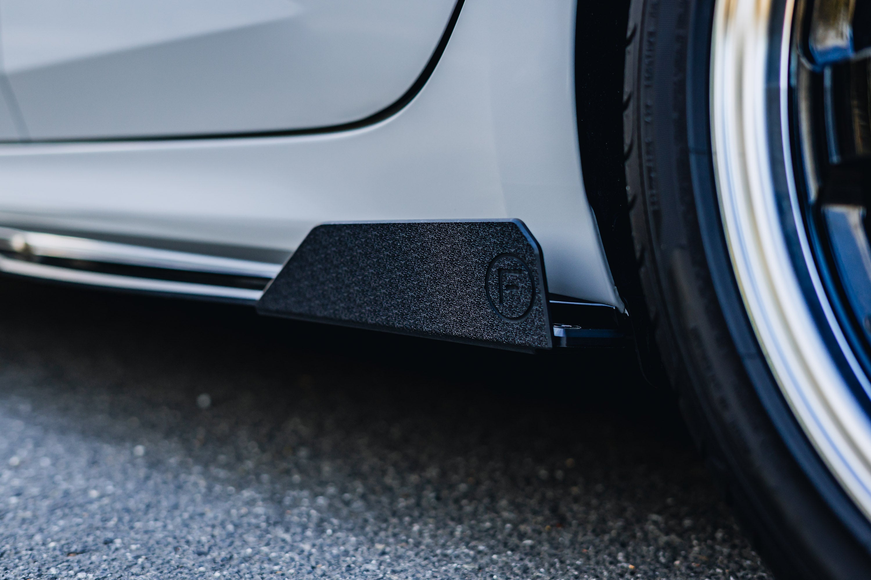 Flow Designs Hyundai CN7 V2 i30 N-Line Sedan FL 2025 Side Skirt Splitter Winglets (Pair) - iilumolab
