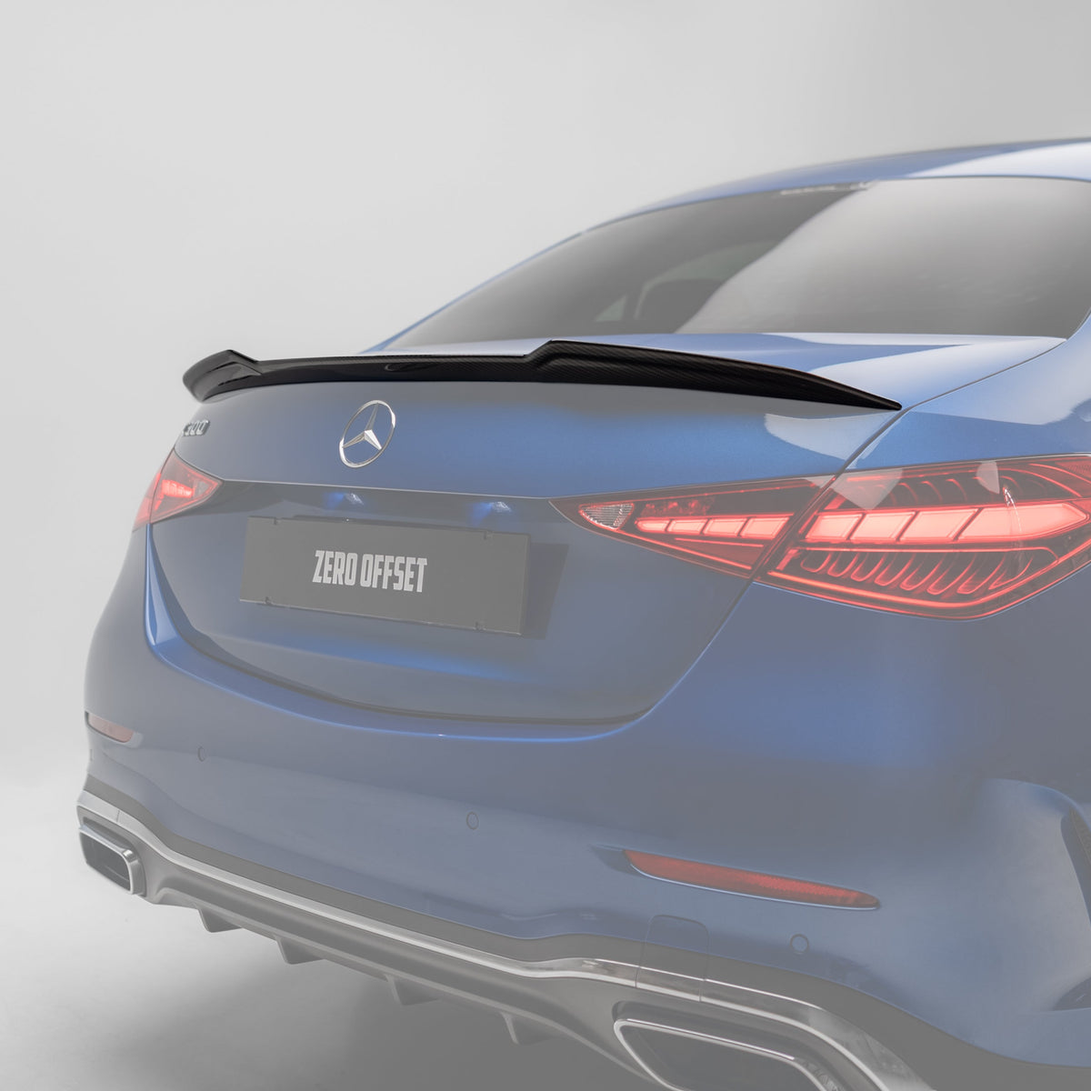 X-Style Pre Pregged Dry Carbon Fiber Spoiler for Mercedes-Benz C Class W206 Sedan 2021+