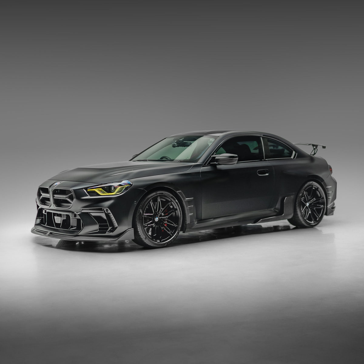 M Performance Style Pre Pregged Dry Carbon Fiber Rear Fender Arch Trim Set for BMW M2 G87 2023+