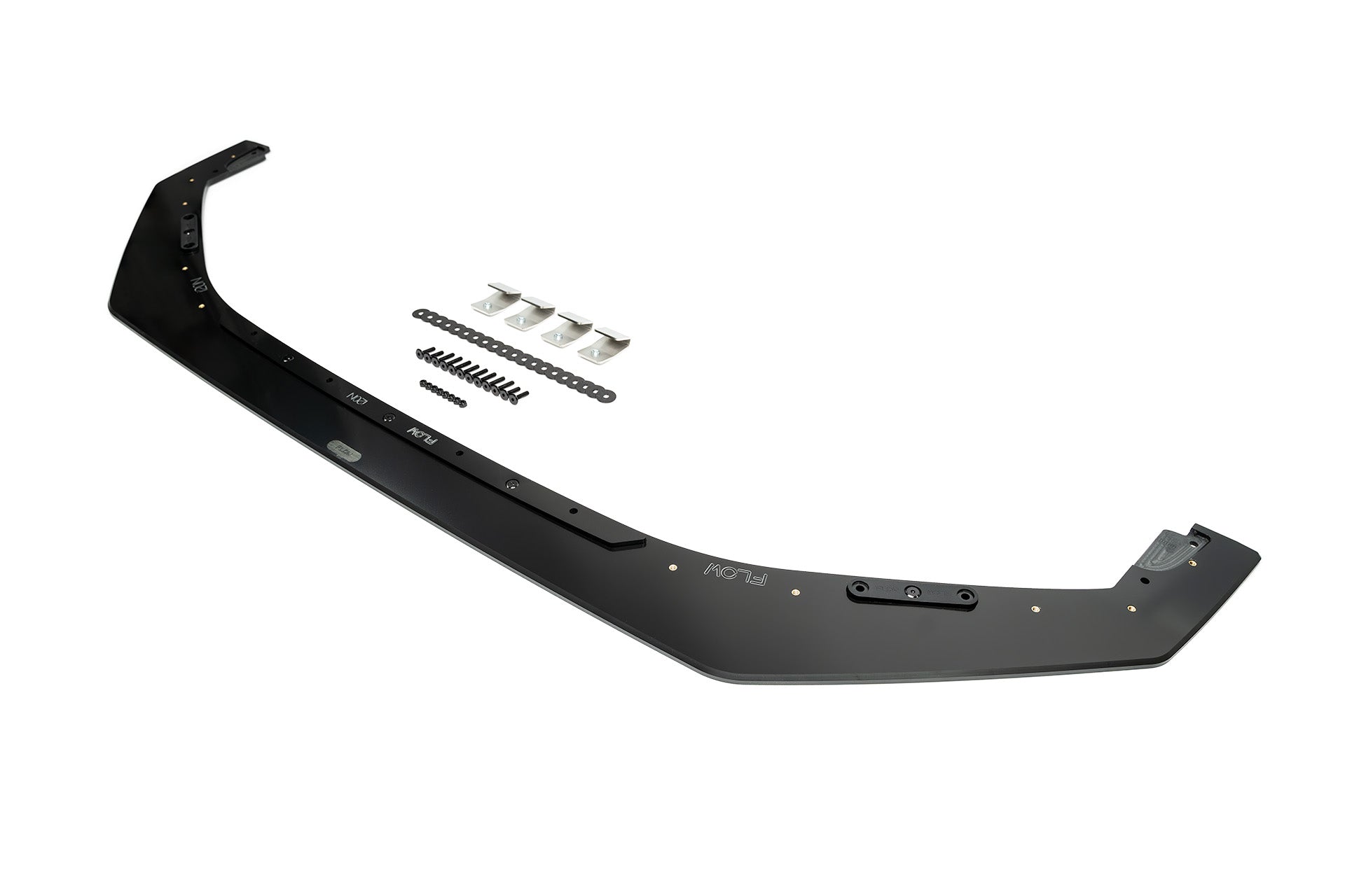 Flow Designs i20 N BC3 Front Lip Splitter & Mounting Brackets