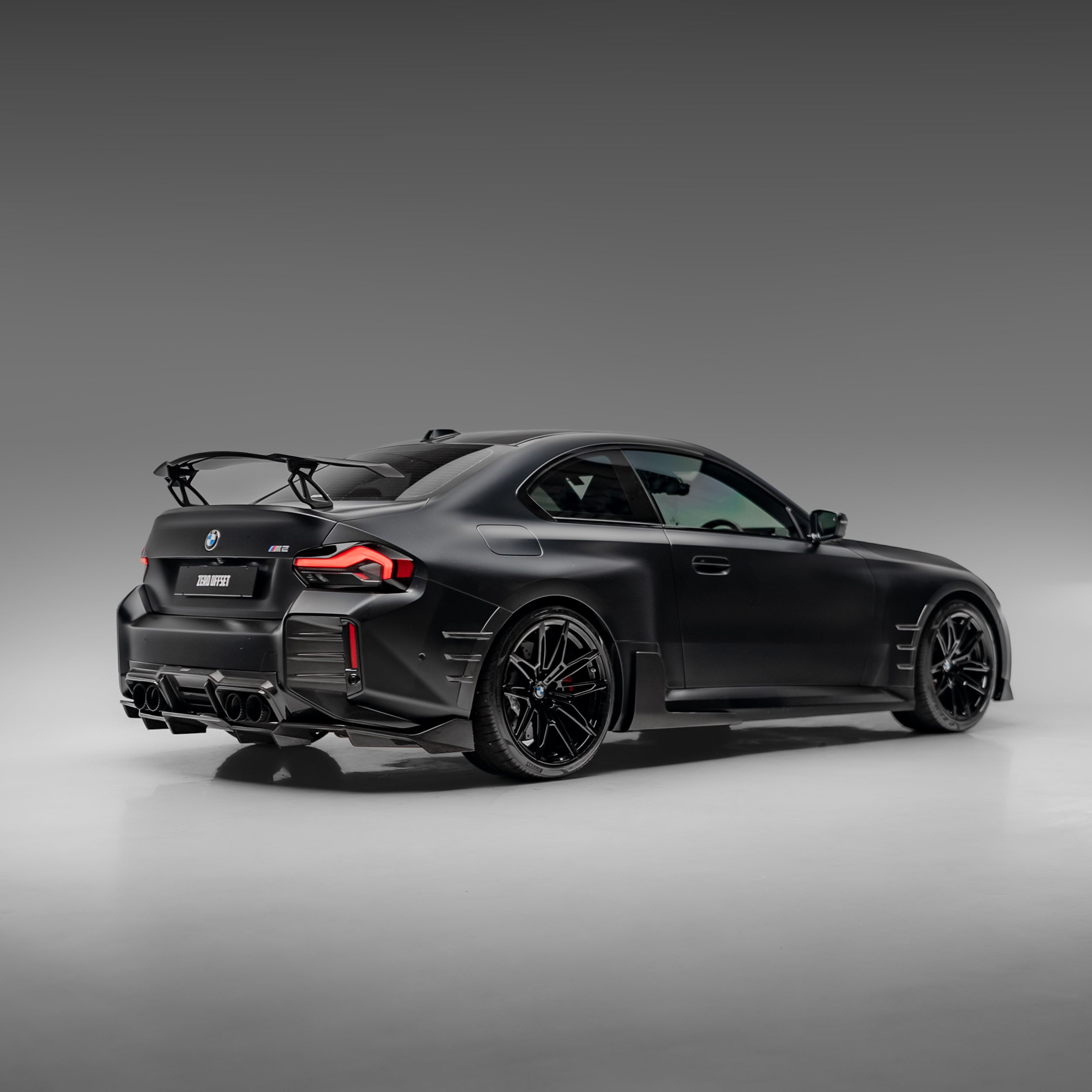 M Performance Style Pre Pregged Dry Carbon Fiber Rear Bumper Trim for BMW M2 G87 2023+
