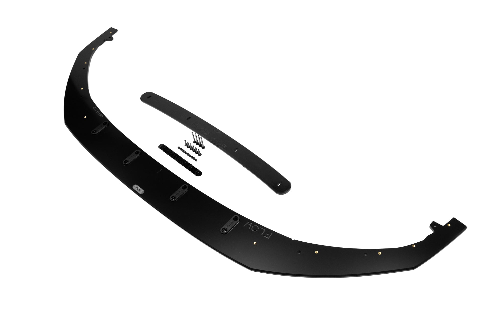 Flow Designs i30 Hatch PD1, PD2 2018-2020 Front Lip Splitter & Mounting Brace - iilumolab