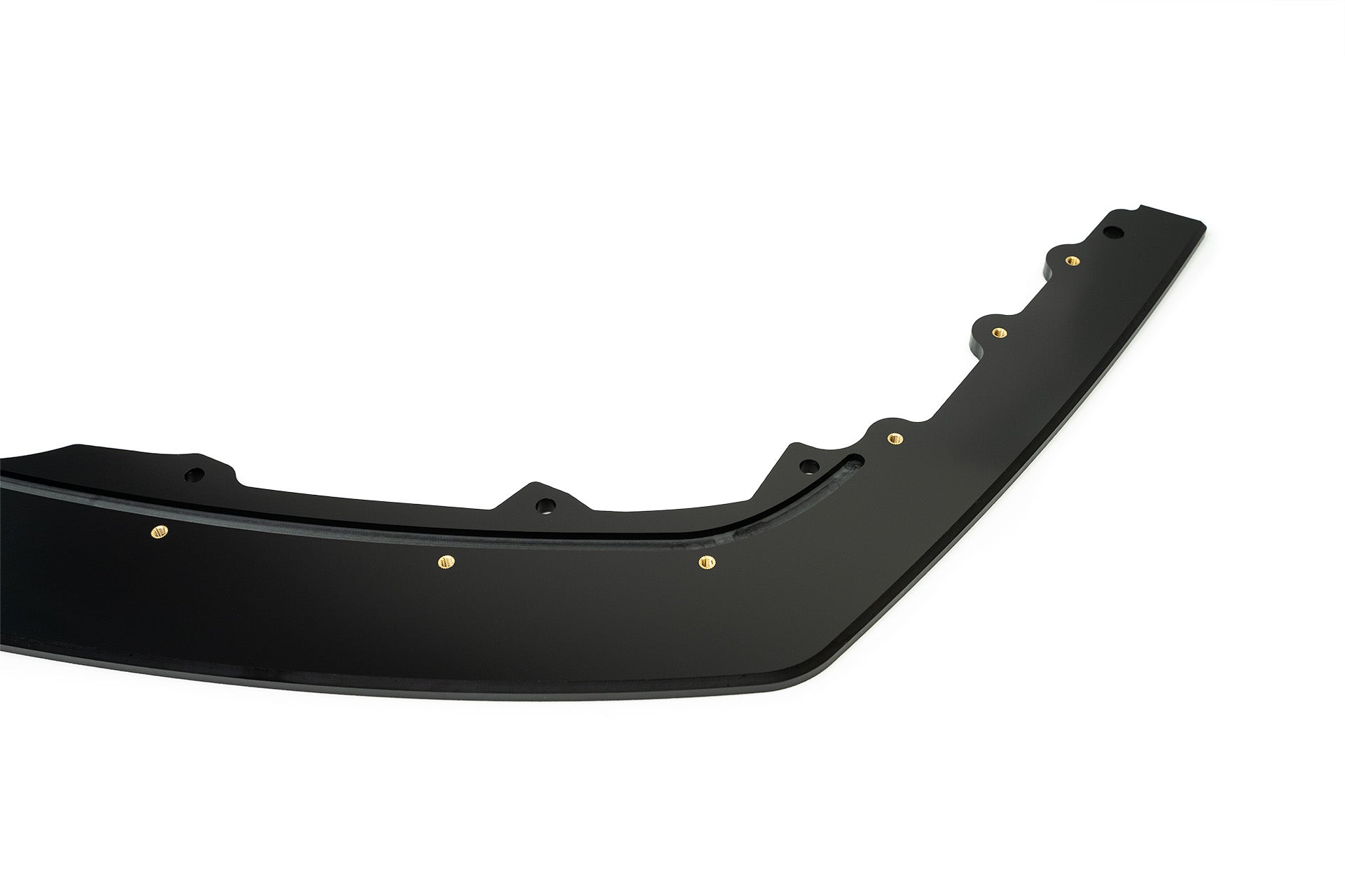 Flow Designs EX-DISPLAY - S15 / 200SX Front Lip Splitter (For Standard Front Bar) - TEXTURED MATTE BLACK - iilumolab