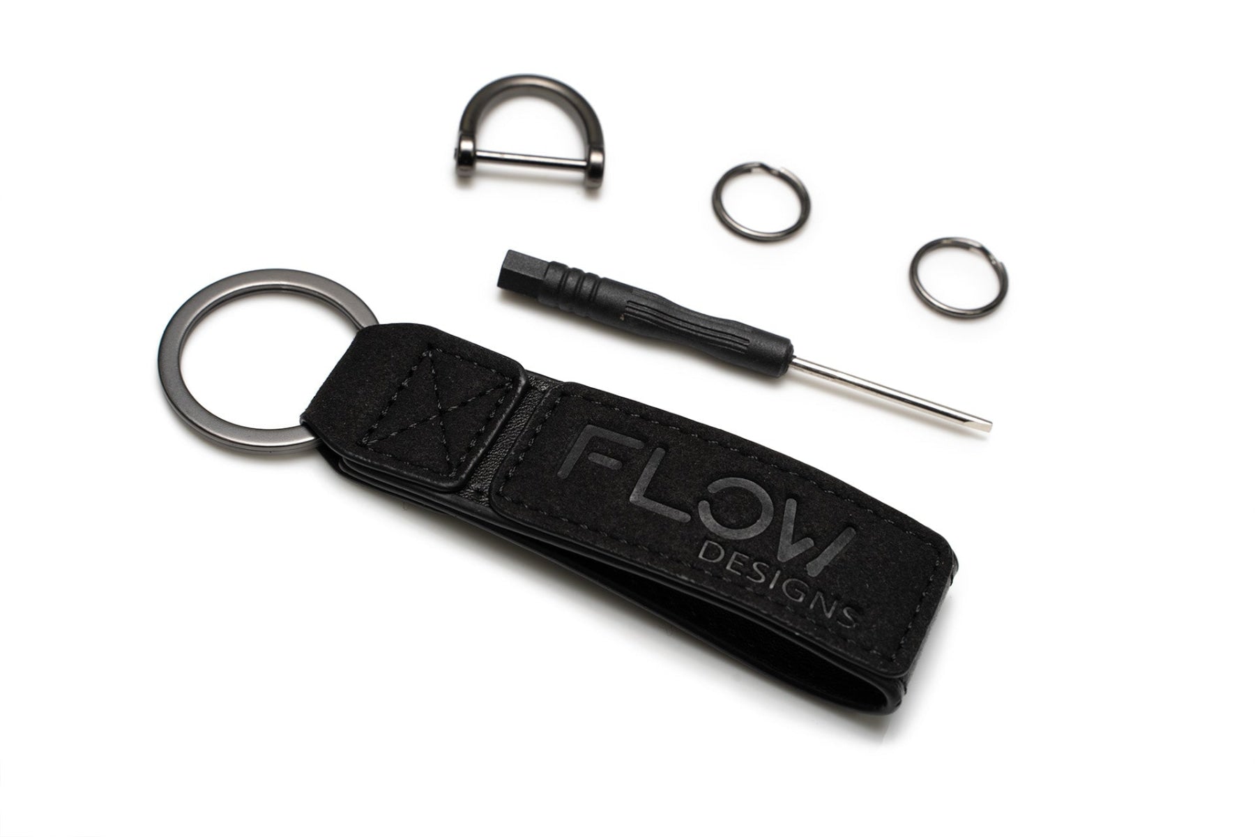 Flow Designs *LIMITED EDITION* Flow Designs Alcantara Keytag