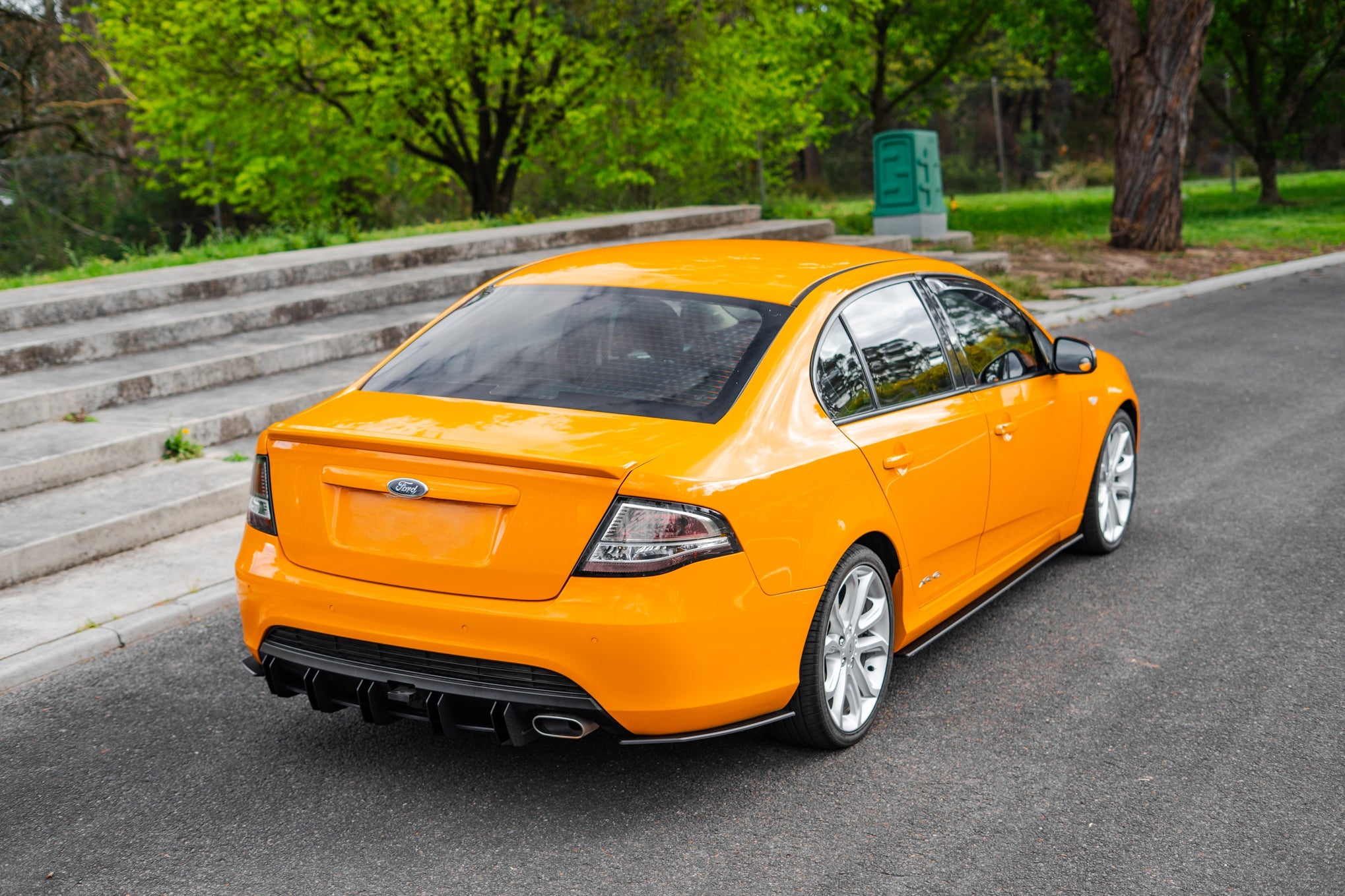 Flow Designs Ford Falcon FG MK2 Rear Spat Winglets - iilumolab