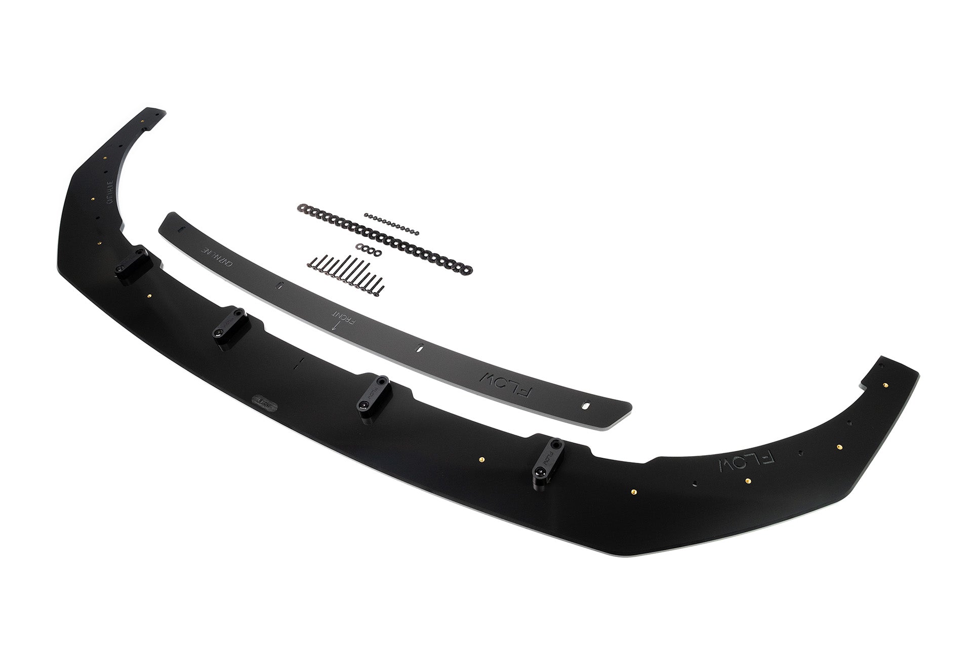 Flow Designs CN7 i30 N Line Sedan 2020 - 2022 Front Lip Splitter & Mounting Brace - iilumolab