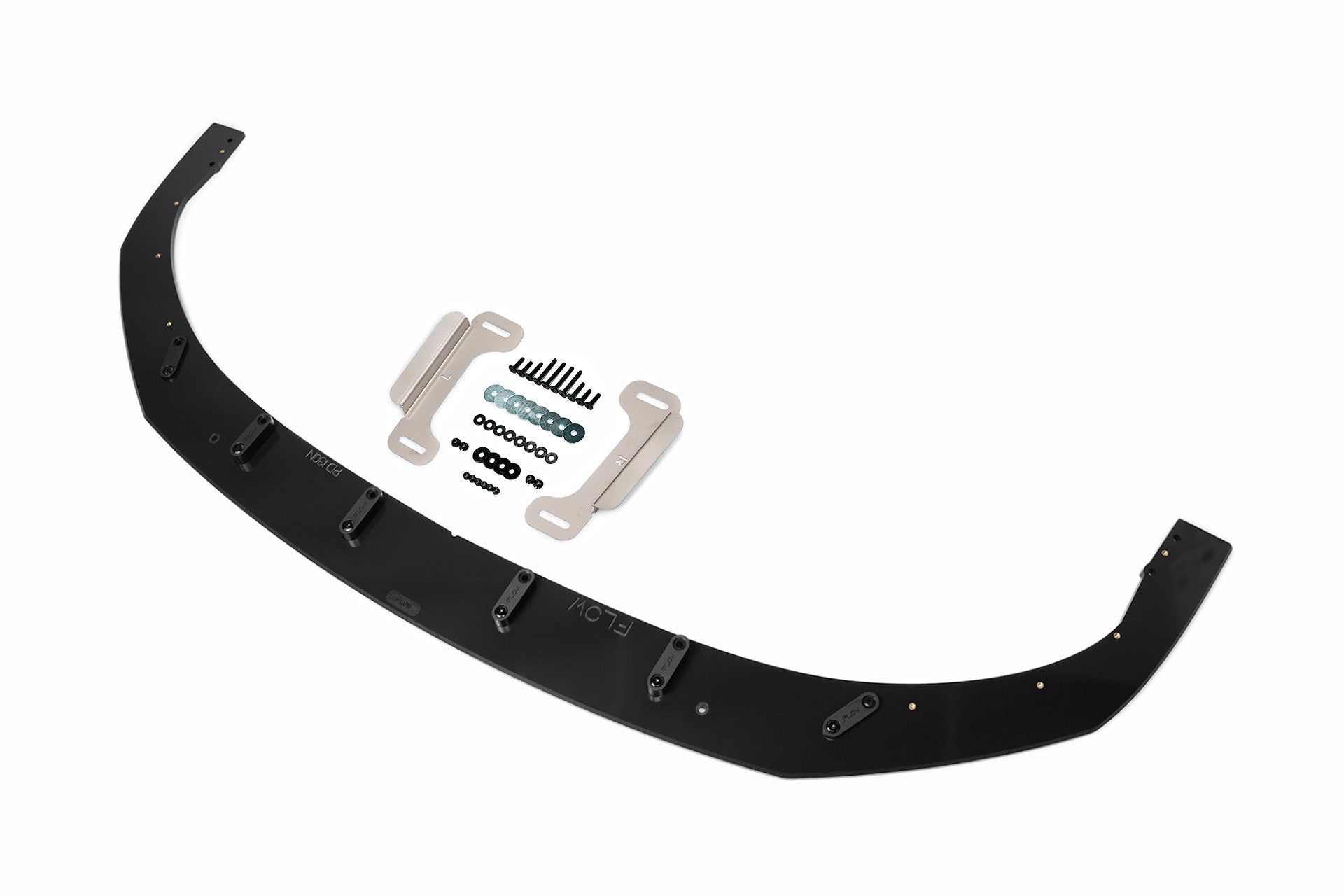 Flow Designs i30N Hatch PD (2018-2020) Front Lip Splitter & Reinforcement Brackets - iilumolab