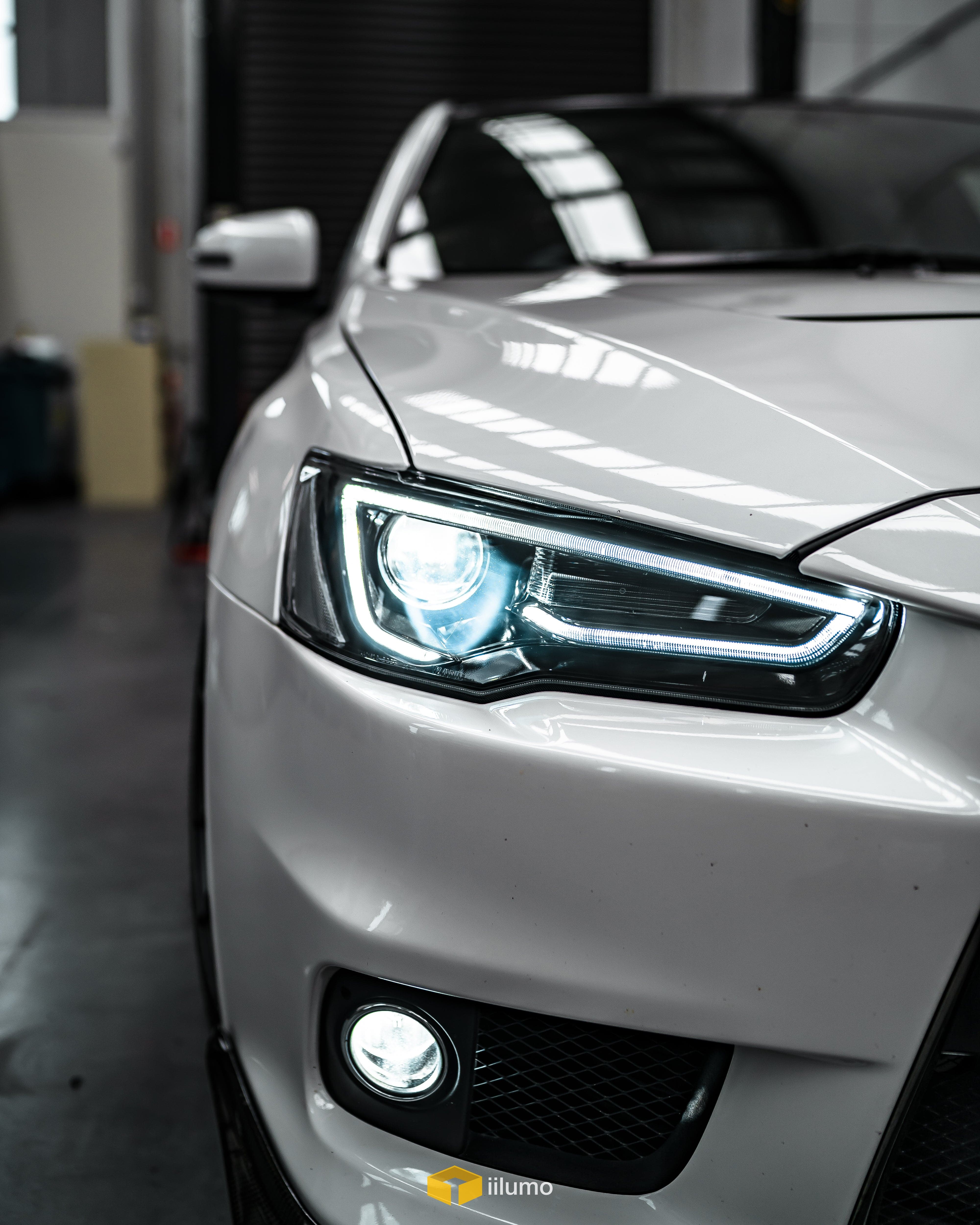 2007-2017 MITSUBISHI LANCER SEQUENTIAL LED HEADLIGHTS - iilumo