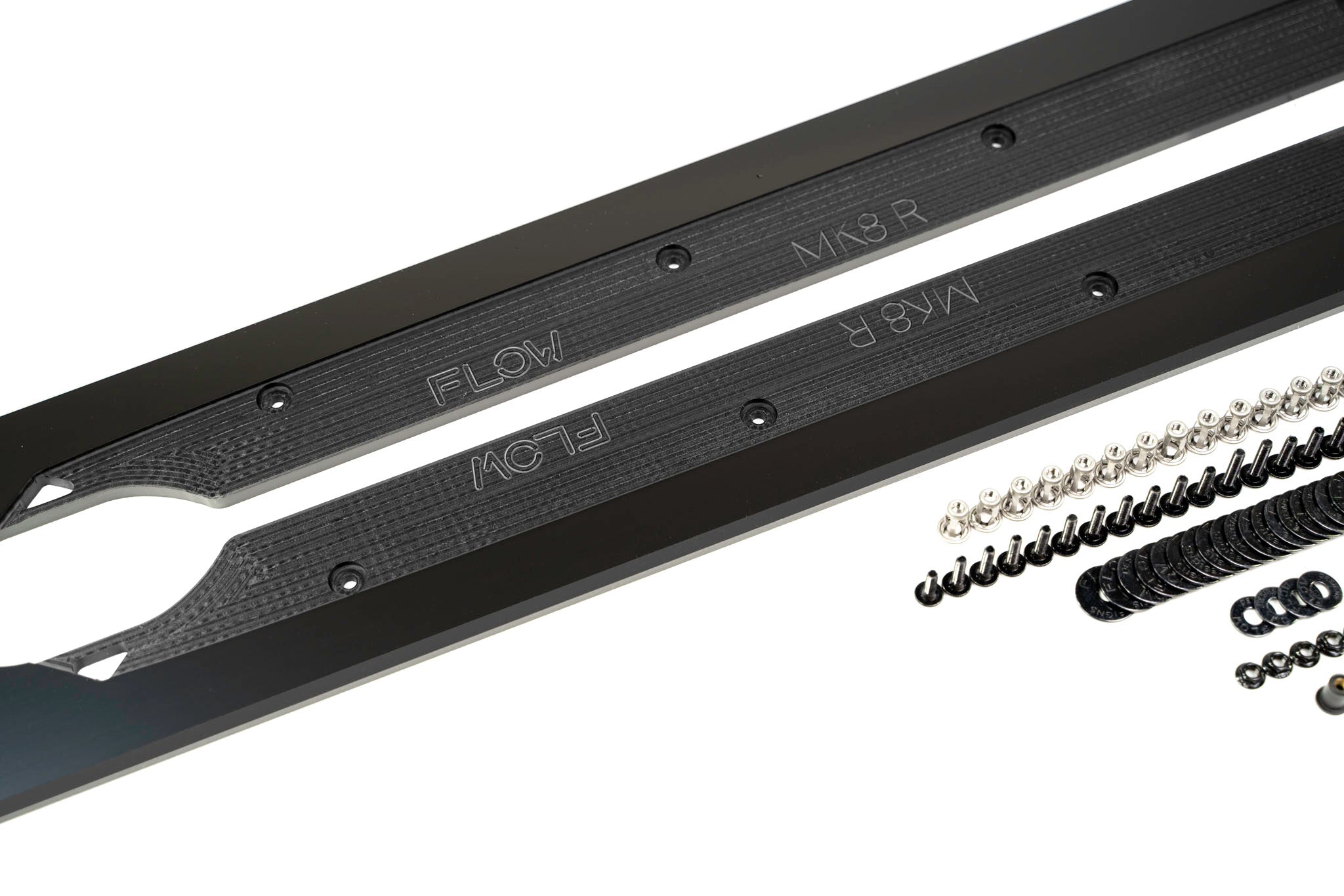 Flow Designs MK8 Golf R Side Skirt Splitters (Pair)