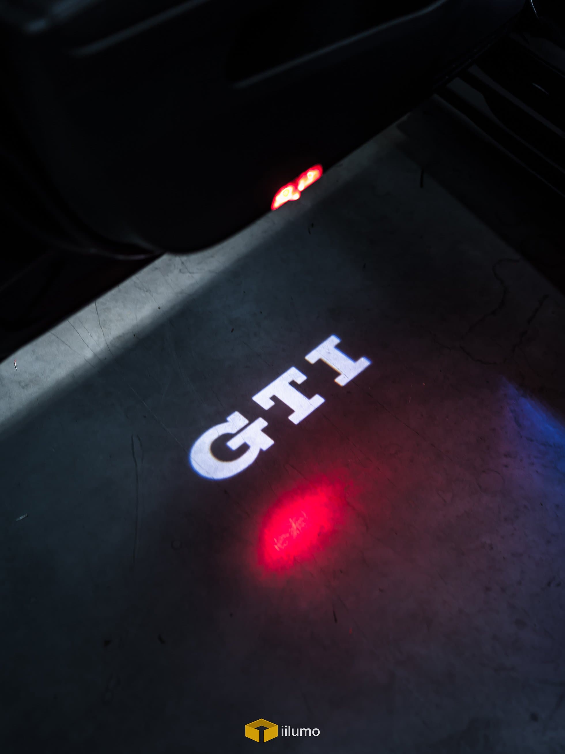 VW GOLF MK5/6/7/7.5 - DOOR LED GTI LOGO PROJECTOR LIGHT