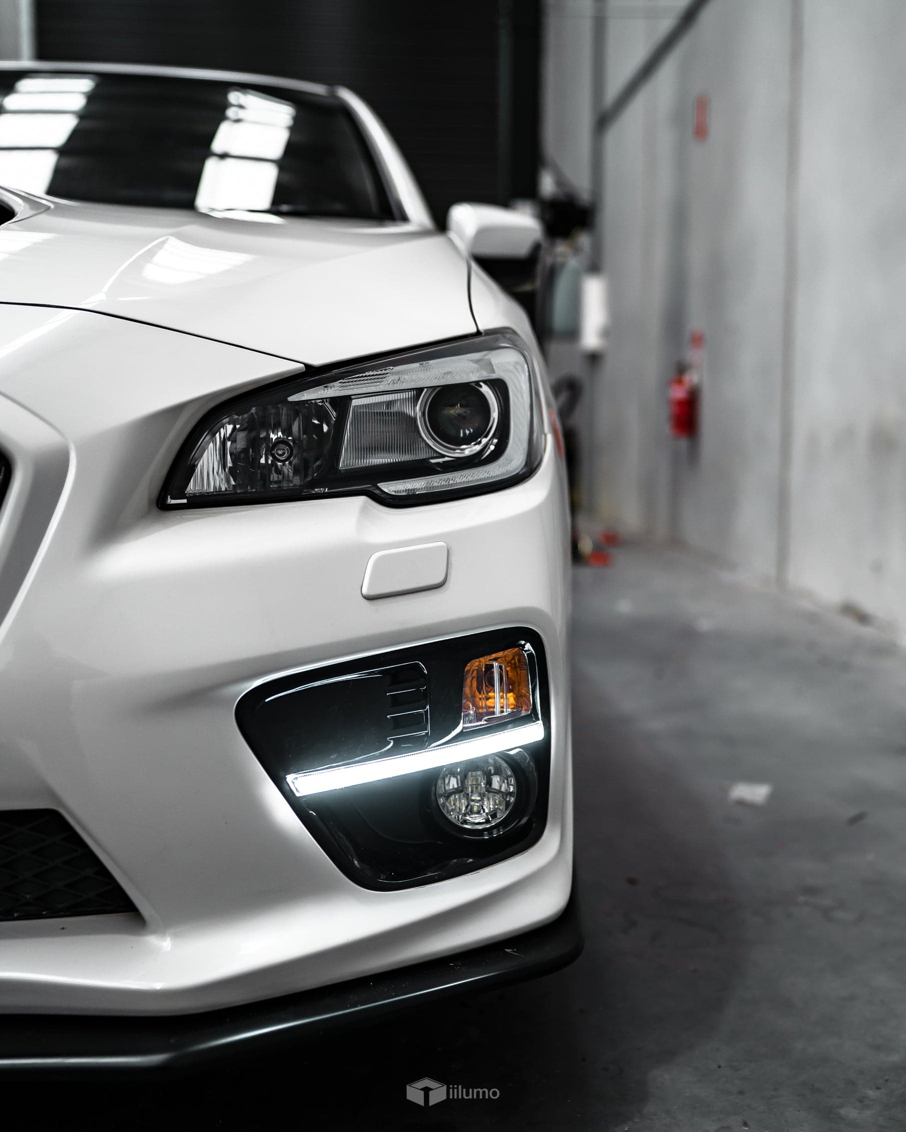 DAYTIME RUNNING LIGHT & SEQUENTIAL FOG LIGHT BEZELS : 2014-2017 SUBARU WRX / STI