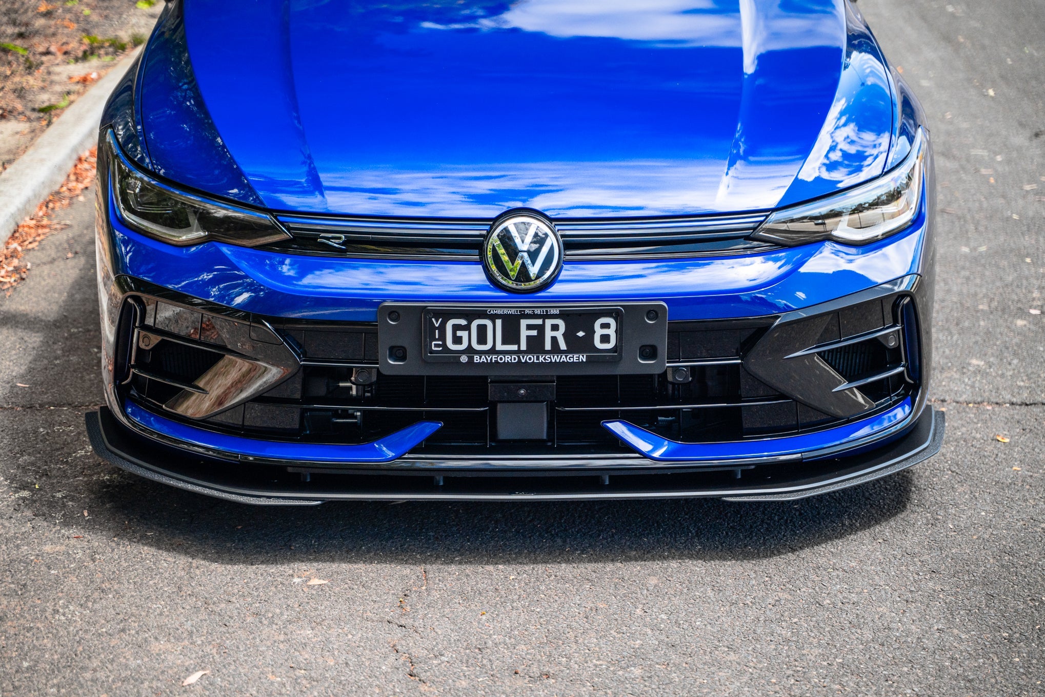Flow Designs MK8.5 Golf R Front Lip Splitter Extensions (Pair) - iilumolab