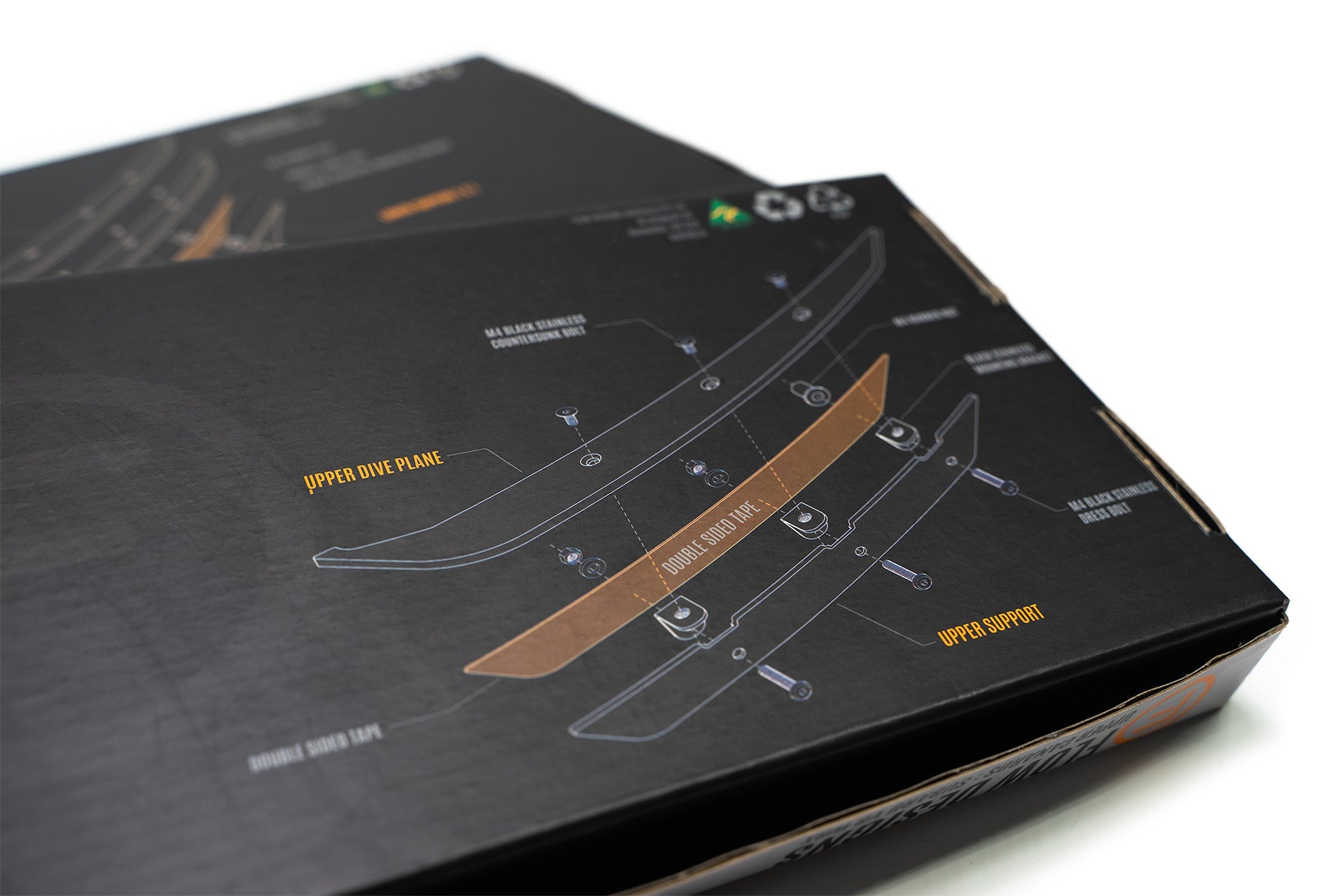 VB WRX Front Bumper Canards - iilumolab