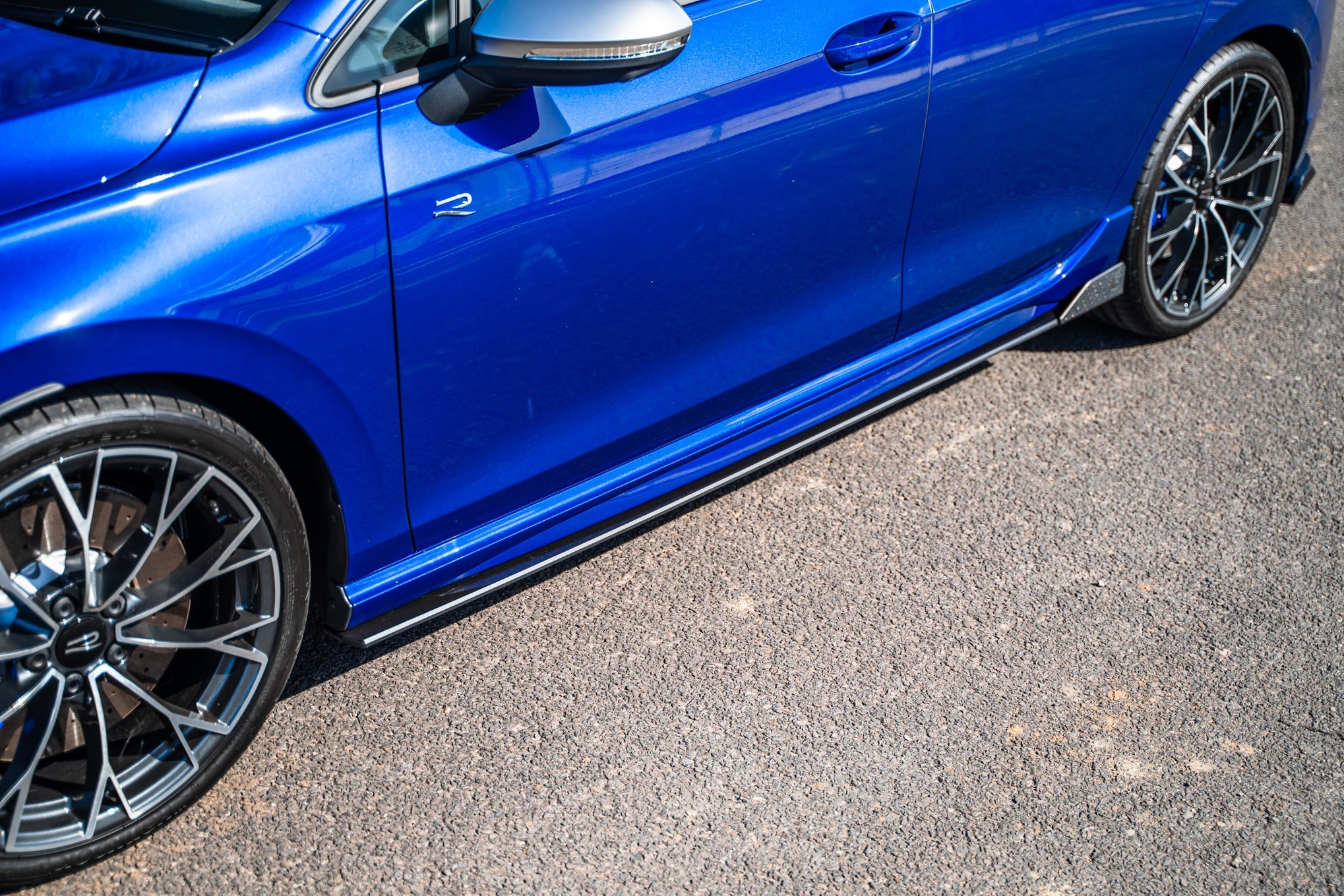 Flow Designs MK8.5 Golf R Side Skirt Splitters (Pair)