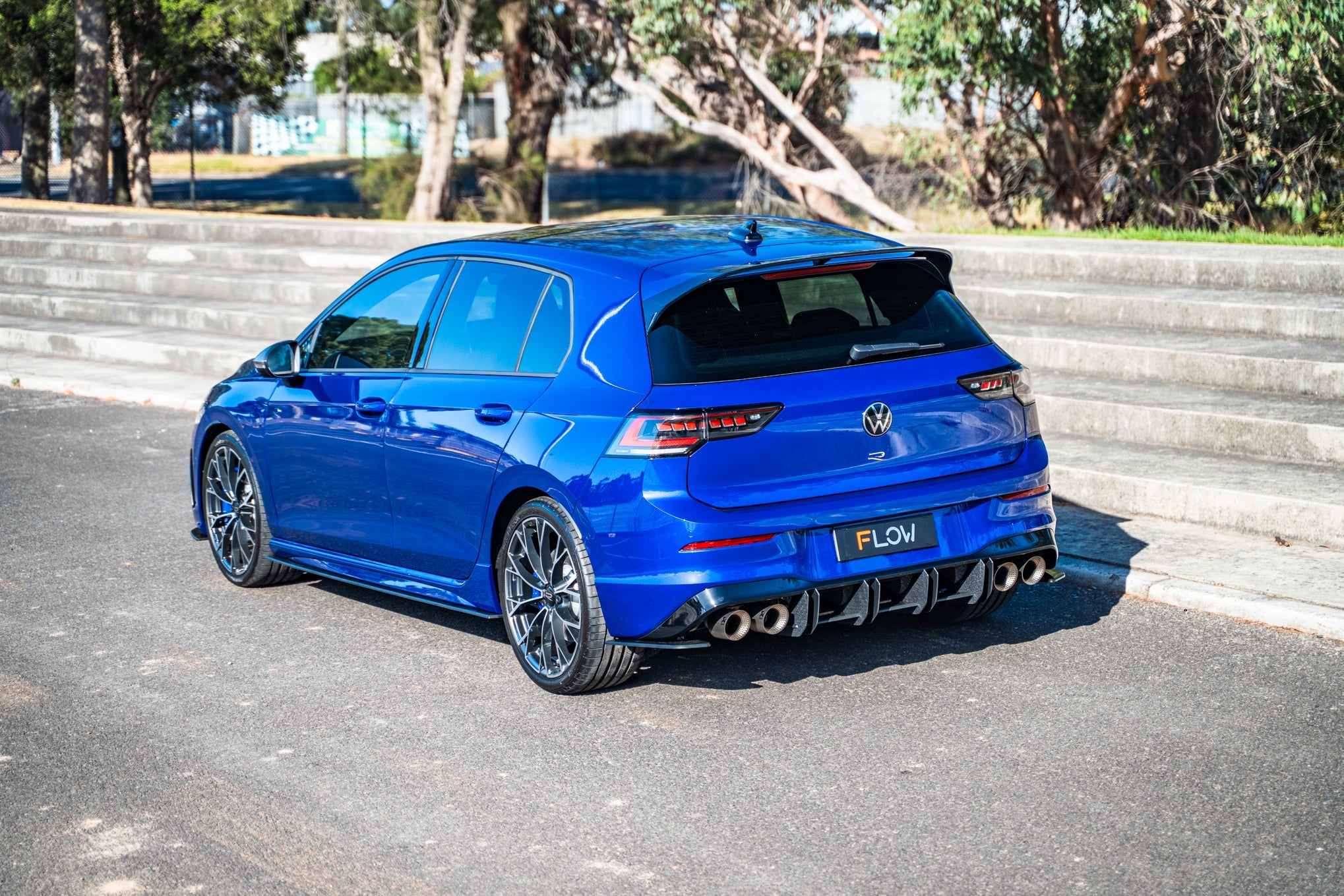 Flow Designs MK8.5 Golf R Rear Spats (Pair) - iilumolab